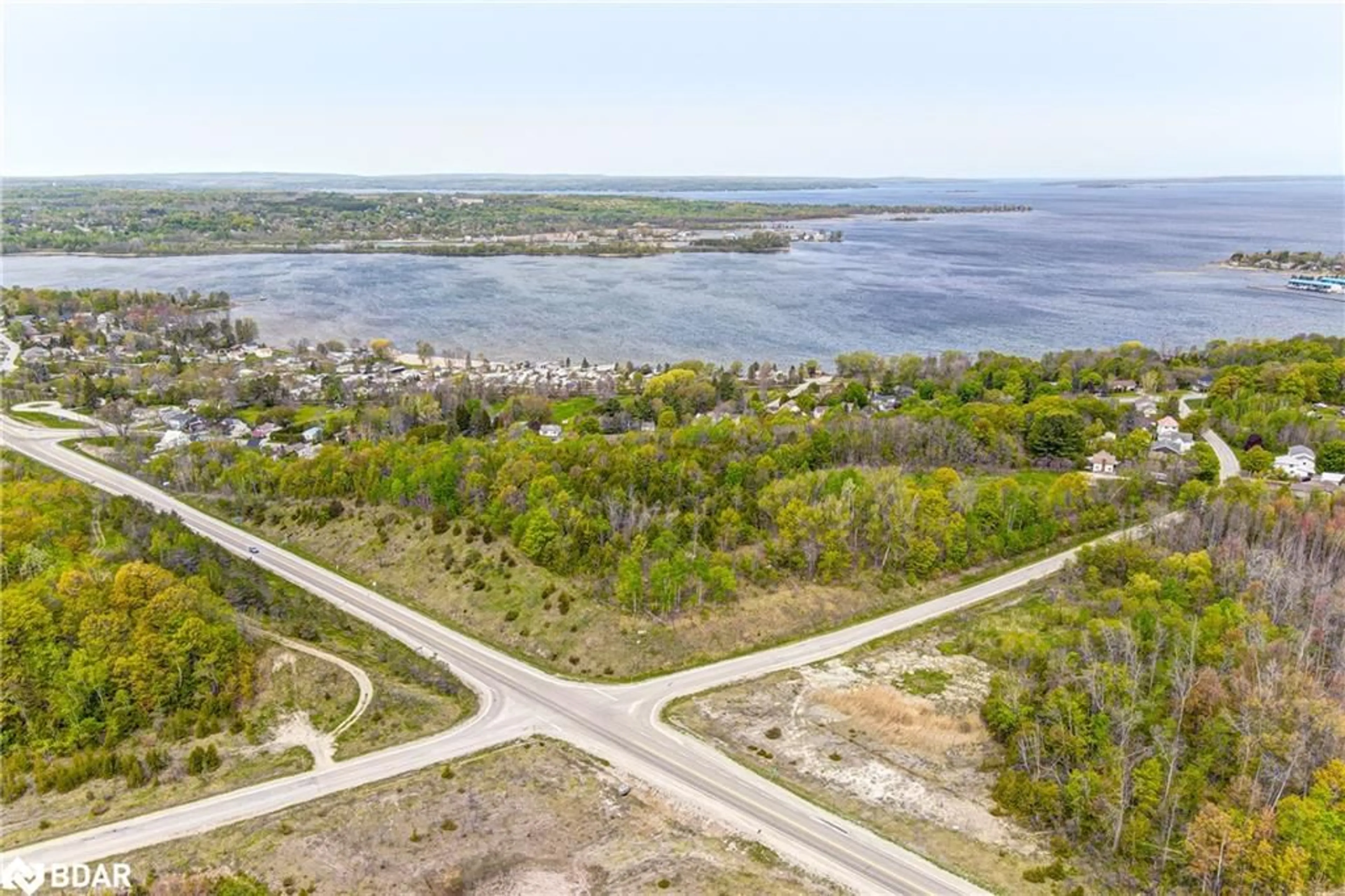 A pic from outside/outdoor area/front of a property/back of a property/a pic from drone, water/lake/river/ocean view for 400 Newton St St, Victoria Harbour Ontario L0K 2A0