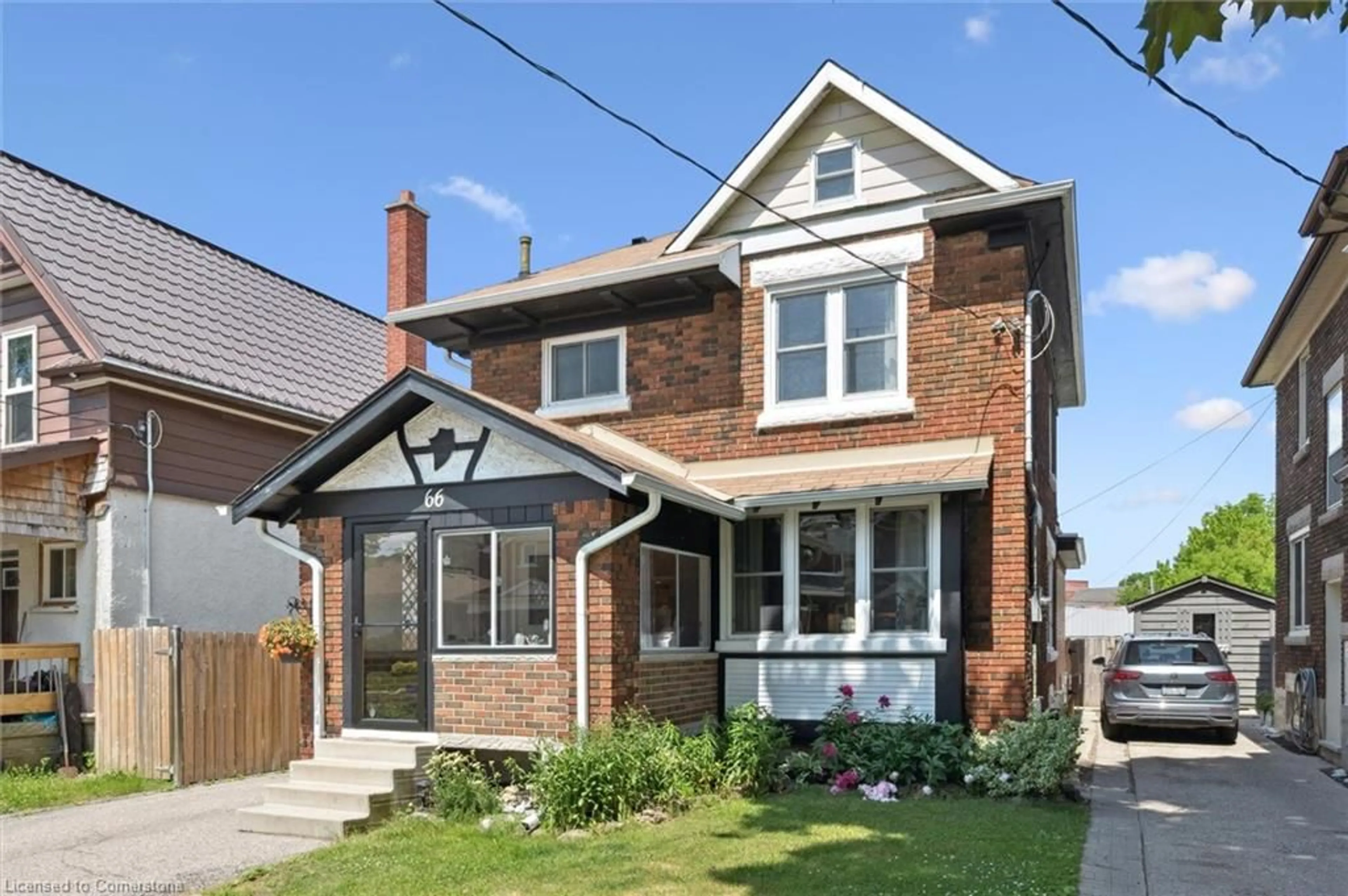 Home with brick exterior material, street for 66 Cherry St, Kitchener Ontario N2G 2C6