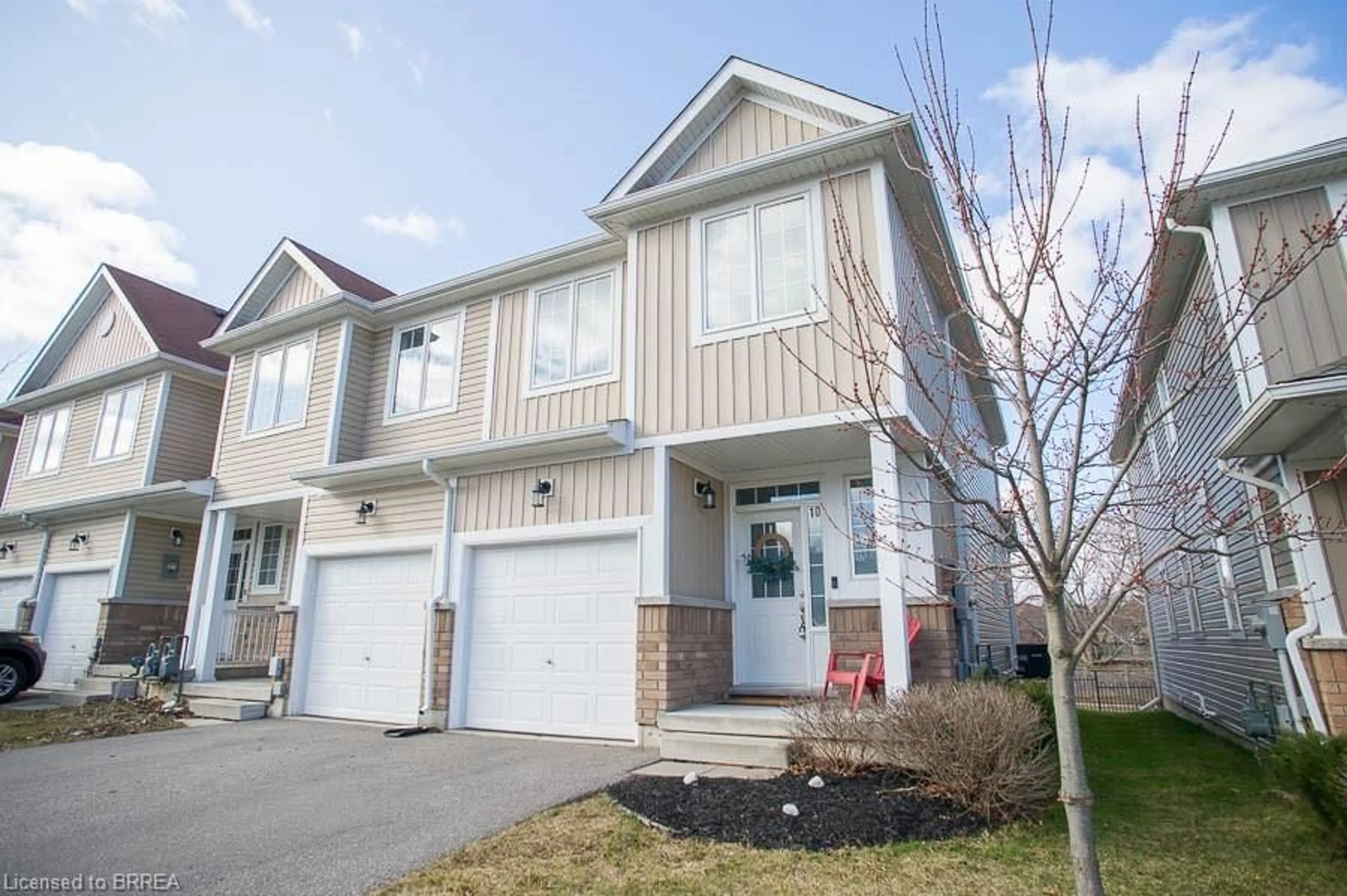 Home with vinyl exterior material, street for 21 Diana Ave #10, Brantford Ontario N3T 0G7