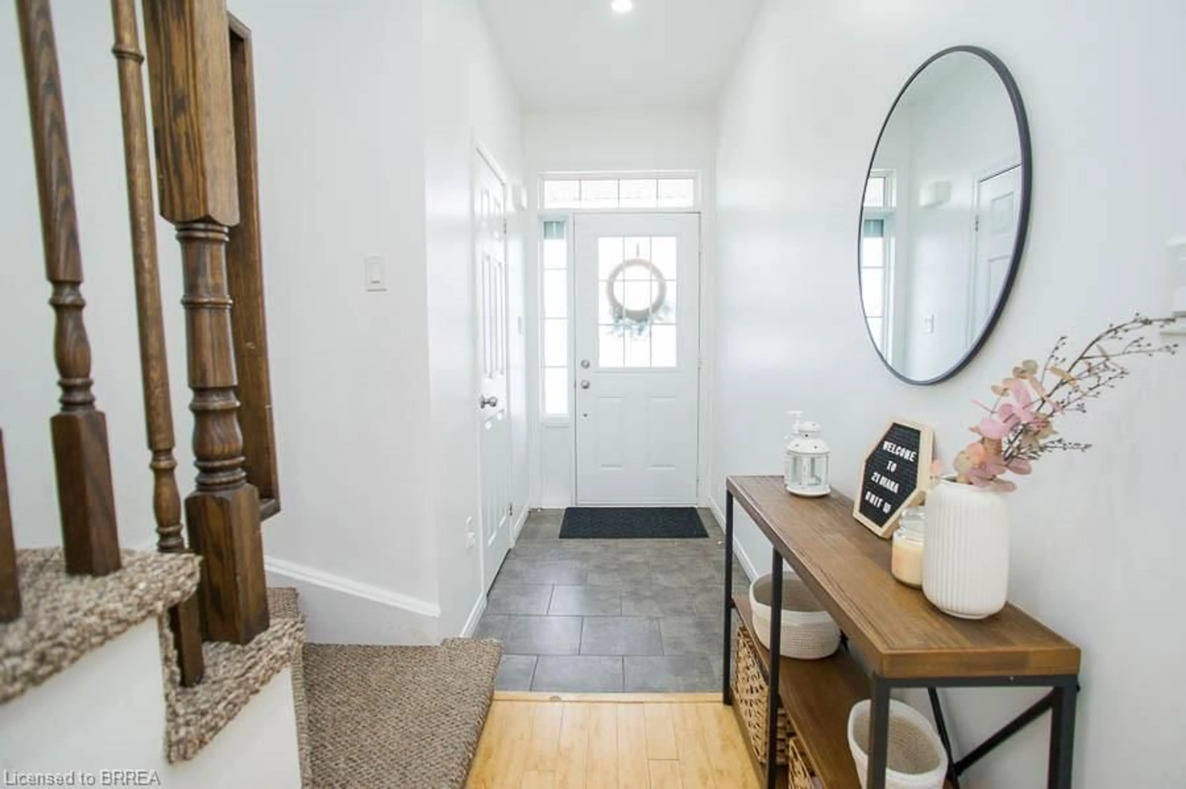 Indoor entryway for 21 Diana Ave #10, Brantford Ontario N3T 0G7