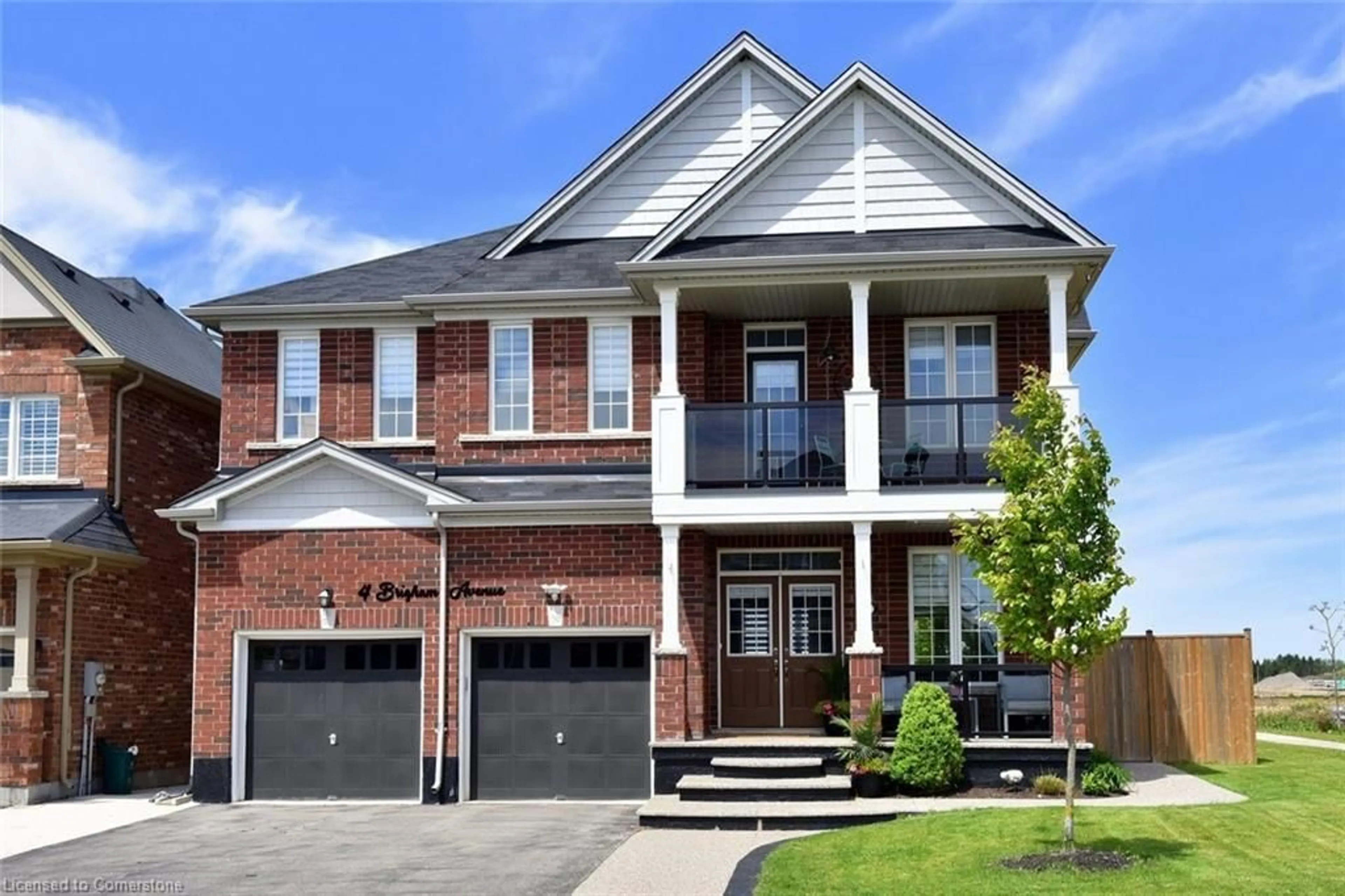 Home with brick exterior material, street for 4 Brigham Ave, Hamilton Ontario L0R 1C0