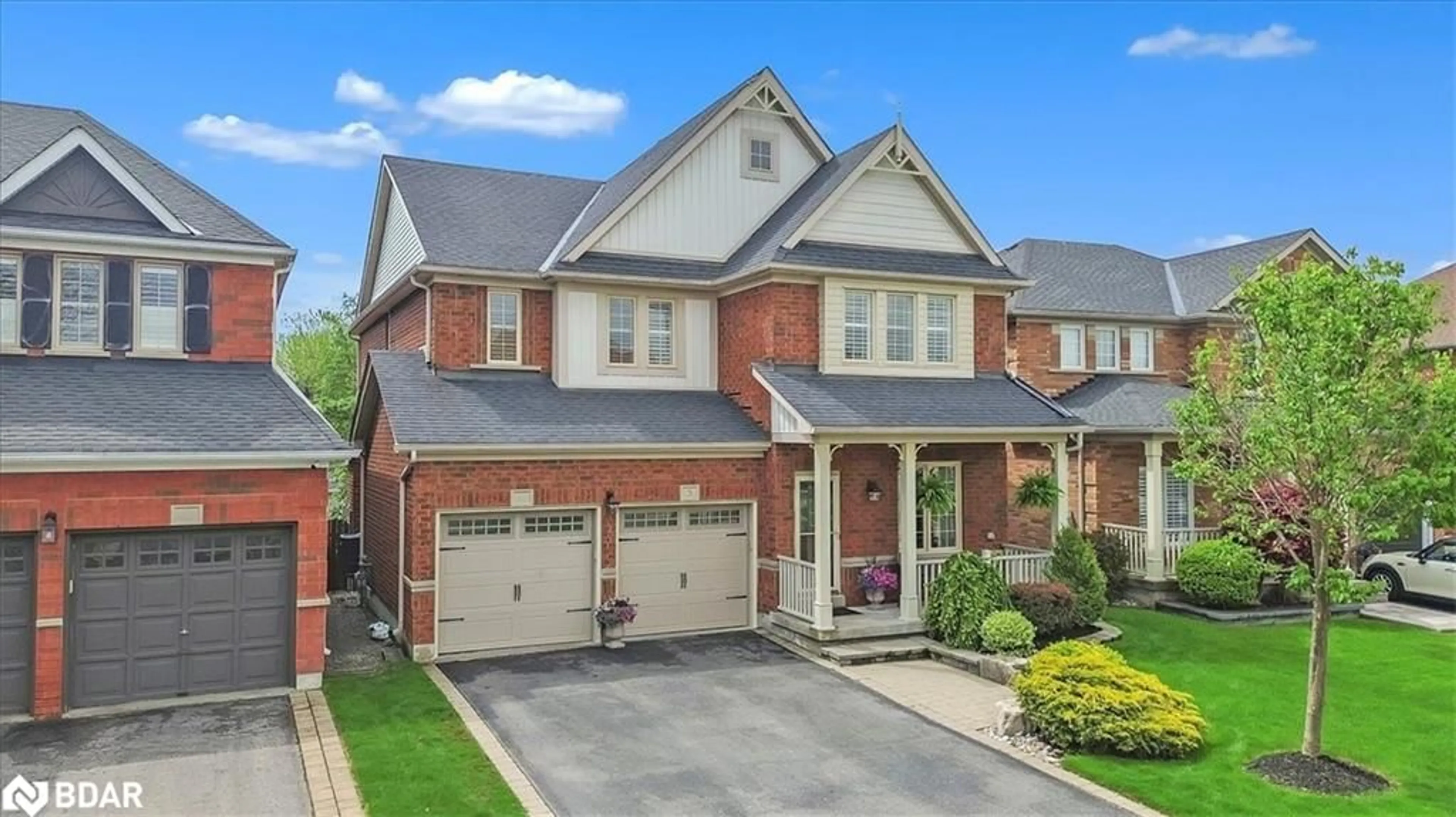 Home with brick exterior material, street for 5 Freer Cres, Durham Ontario L1T 4N5
