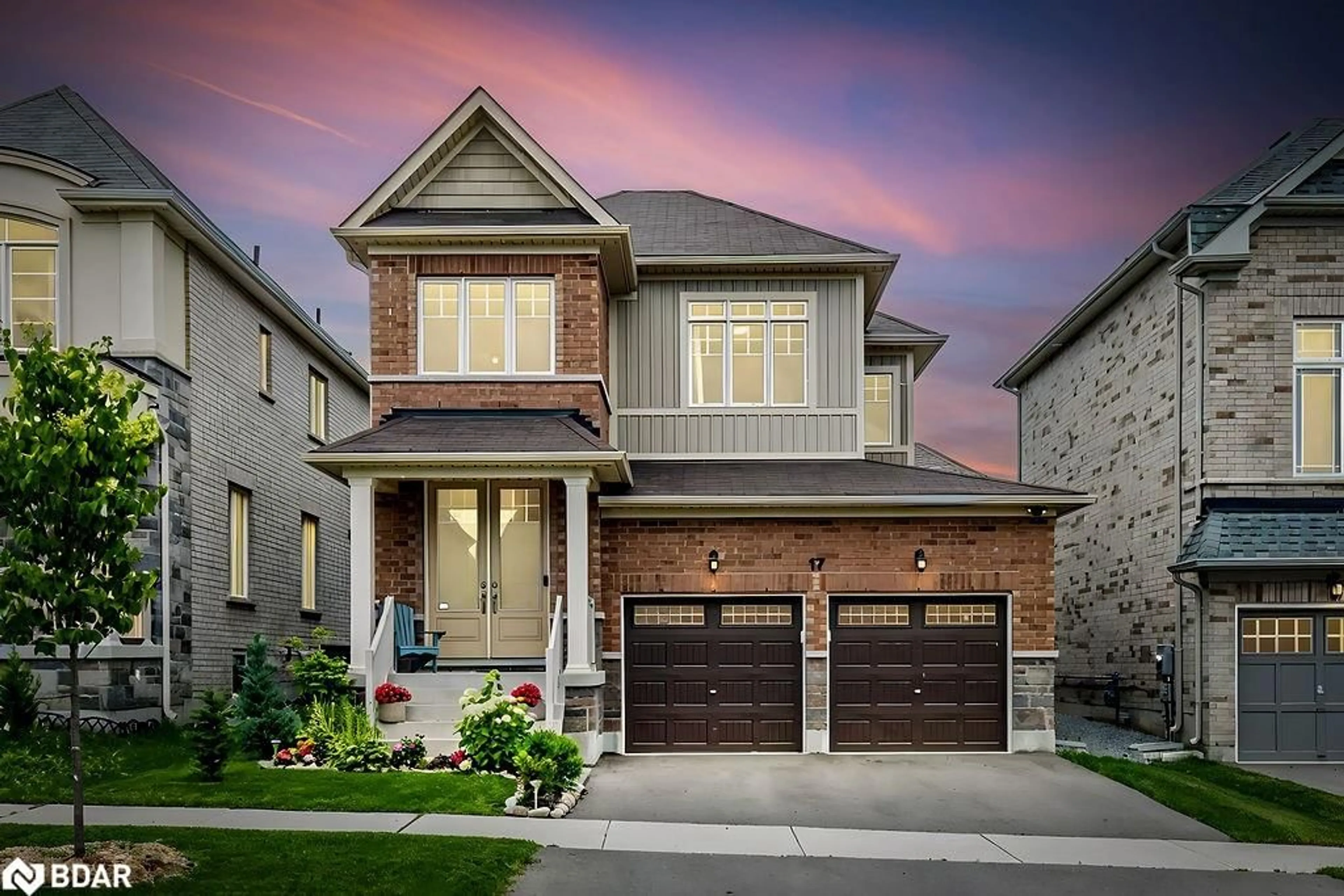 Home with brick exterior material, street for 17 Clear Spring Avenue, Georgina Ontario L4P 0H7