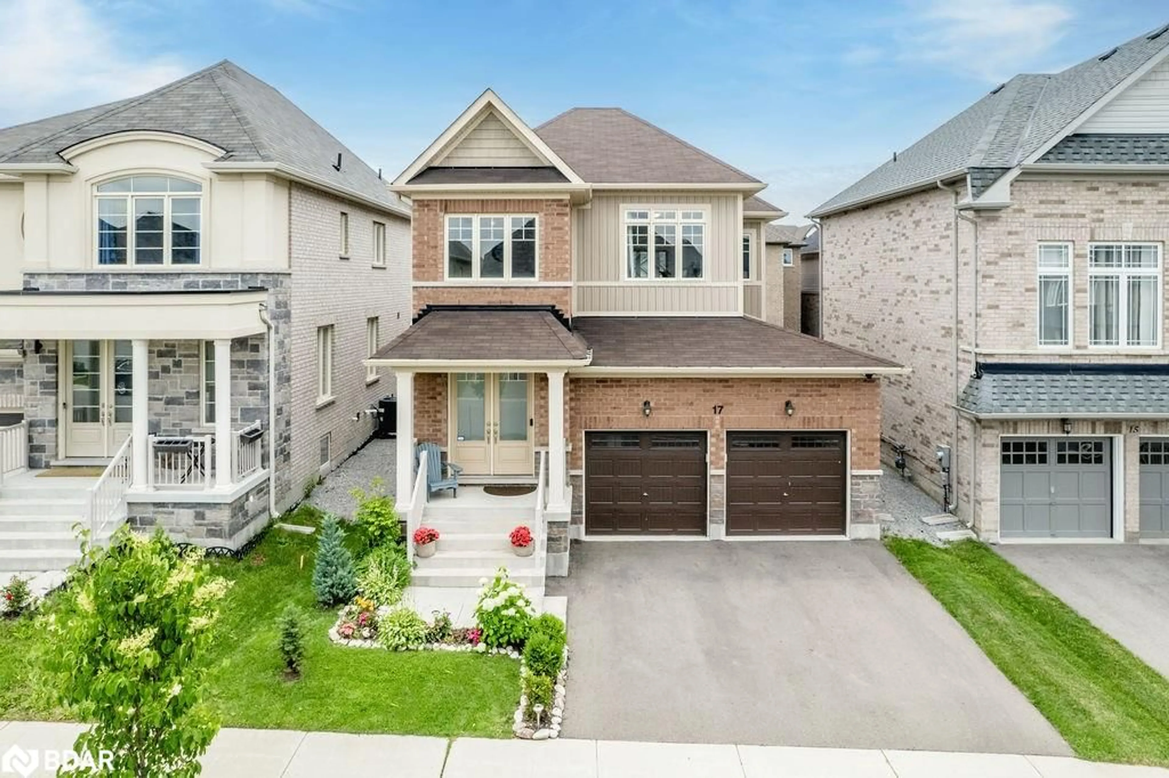 Home with brick exterior material, street for 17 Clear Spring Avenue, Georgina Ontario L4P 0H7