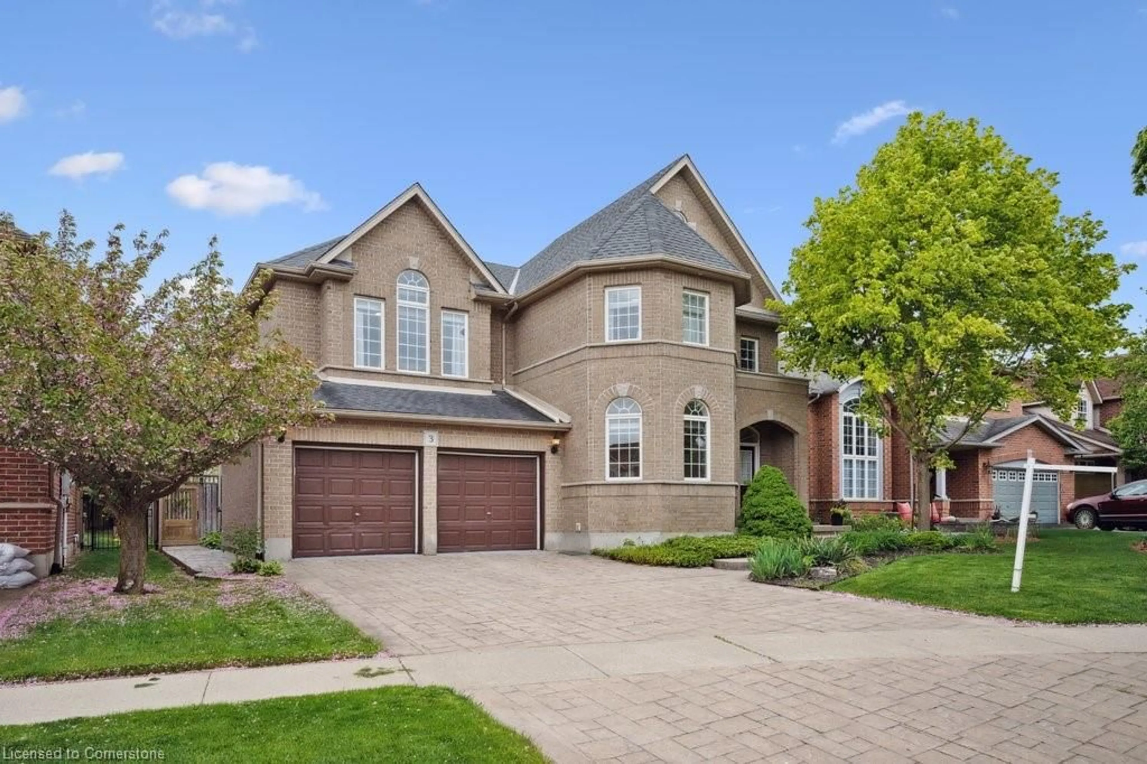 Home with brick exterior material, street for 3 Kestrel St, Kitchener Ontario N2K 4K3