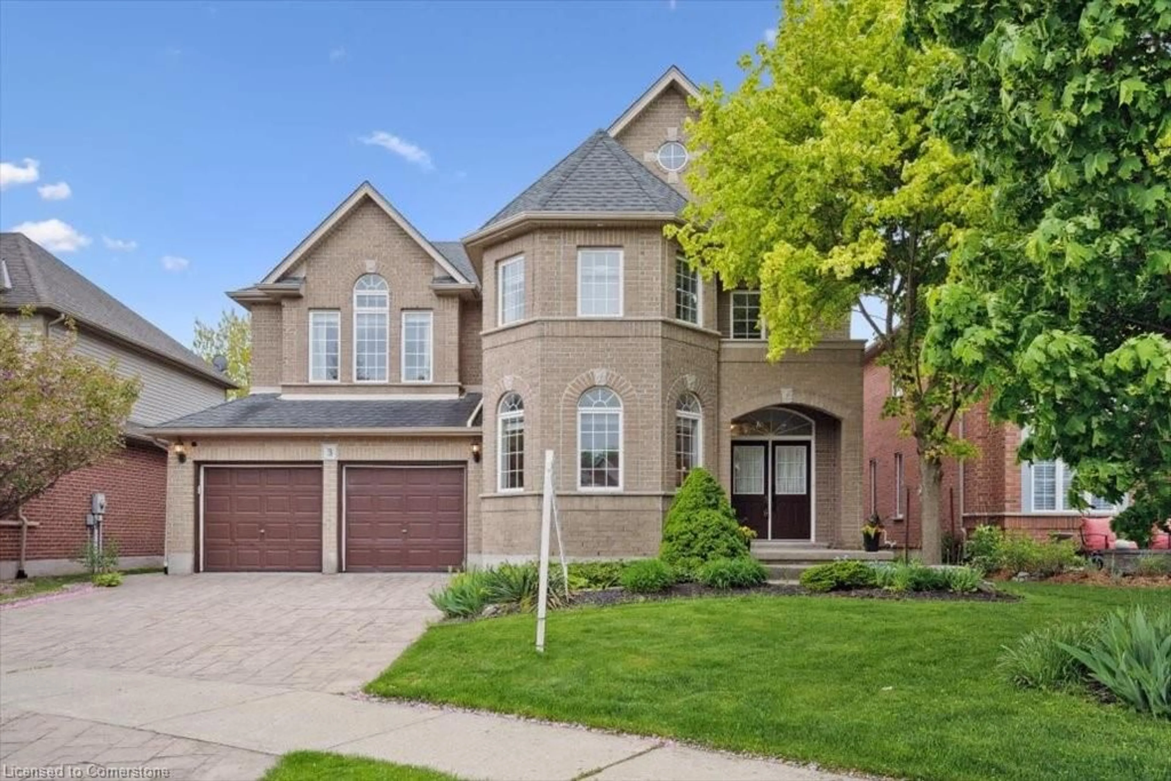 Home with brick exterior material, street for 3 Kestrel St, Kitchener Ontario N2K 4K3