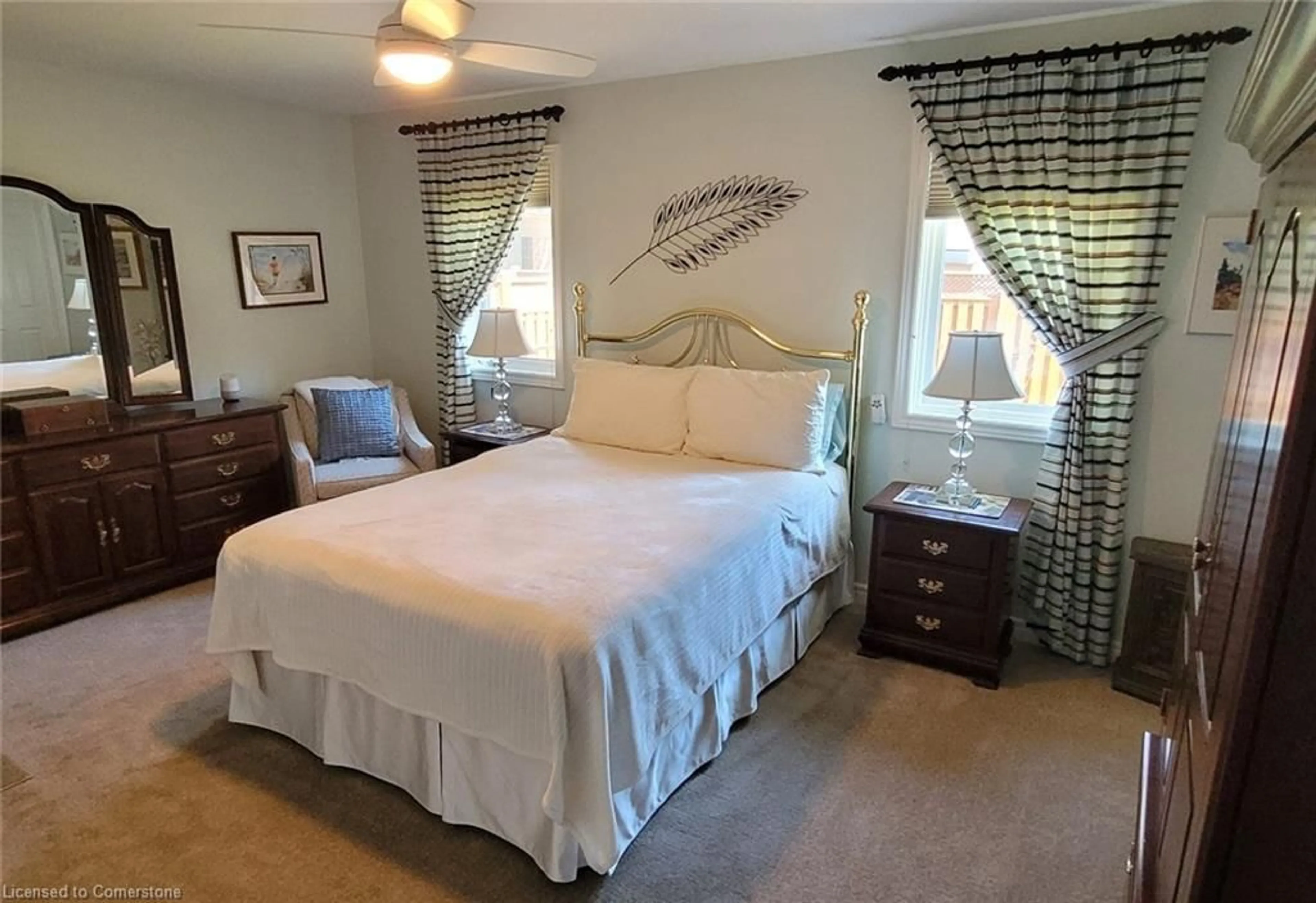 Bedroom with bed, unknown for 39 Emidio Cres, Brantford Ontario N3R 7Z1