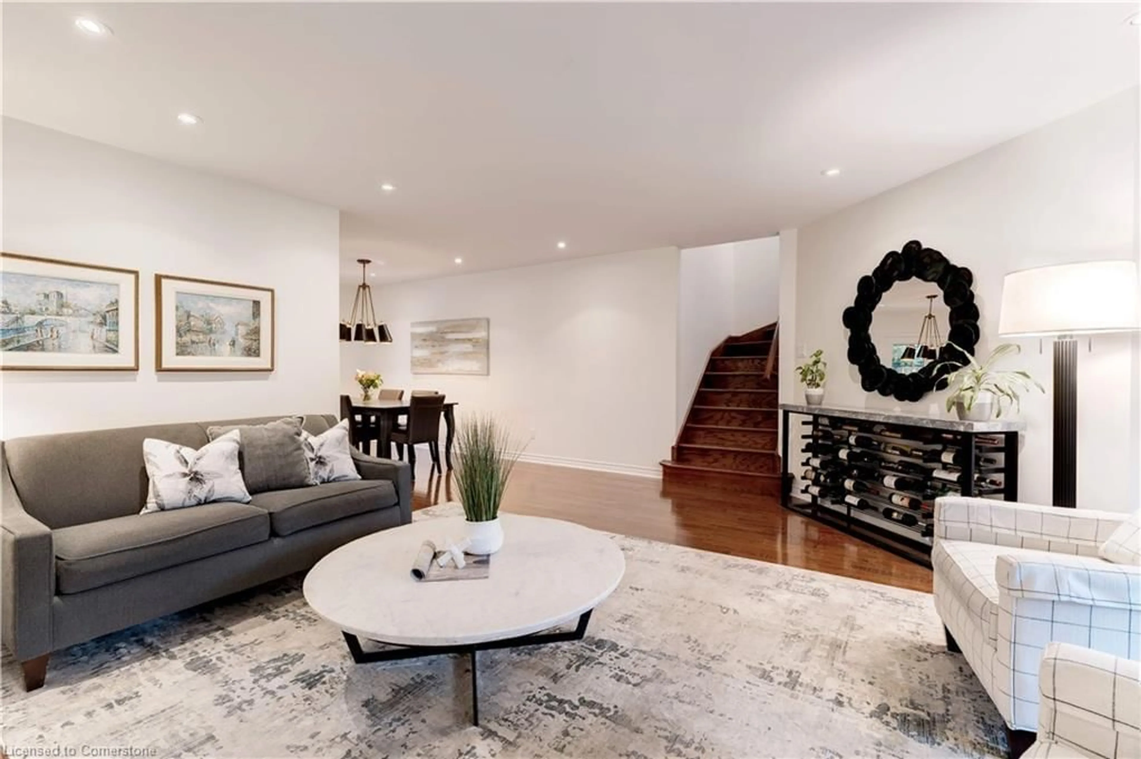 Living room with furniture, unknown for 451 Sandlewood Rd, Oakville Ontario L6L 3S3