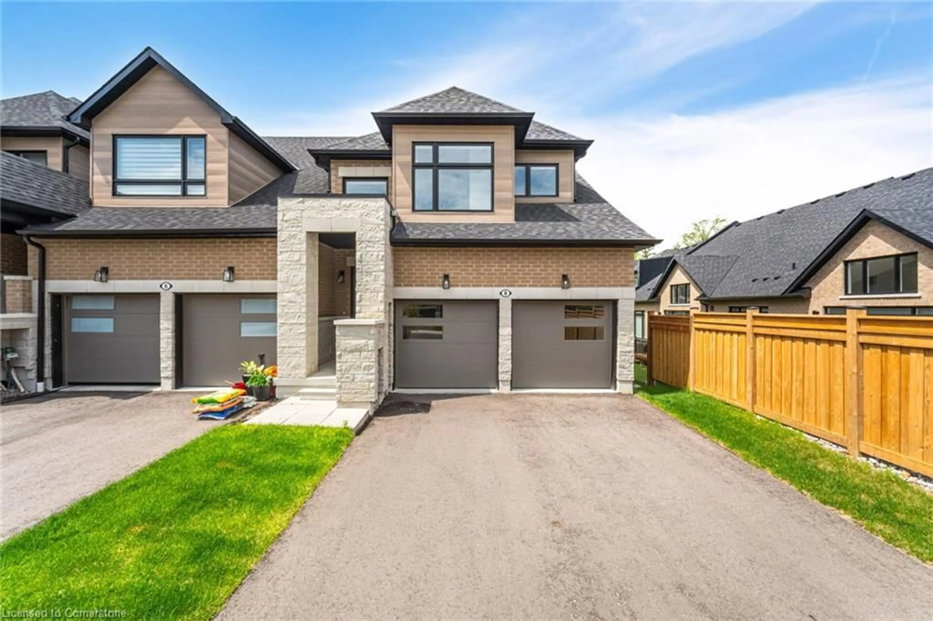 Home with brick exterior material, street for 8 Lois Torrance Trail, Uxbridge Ontario L9P 0R9