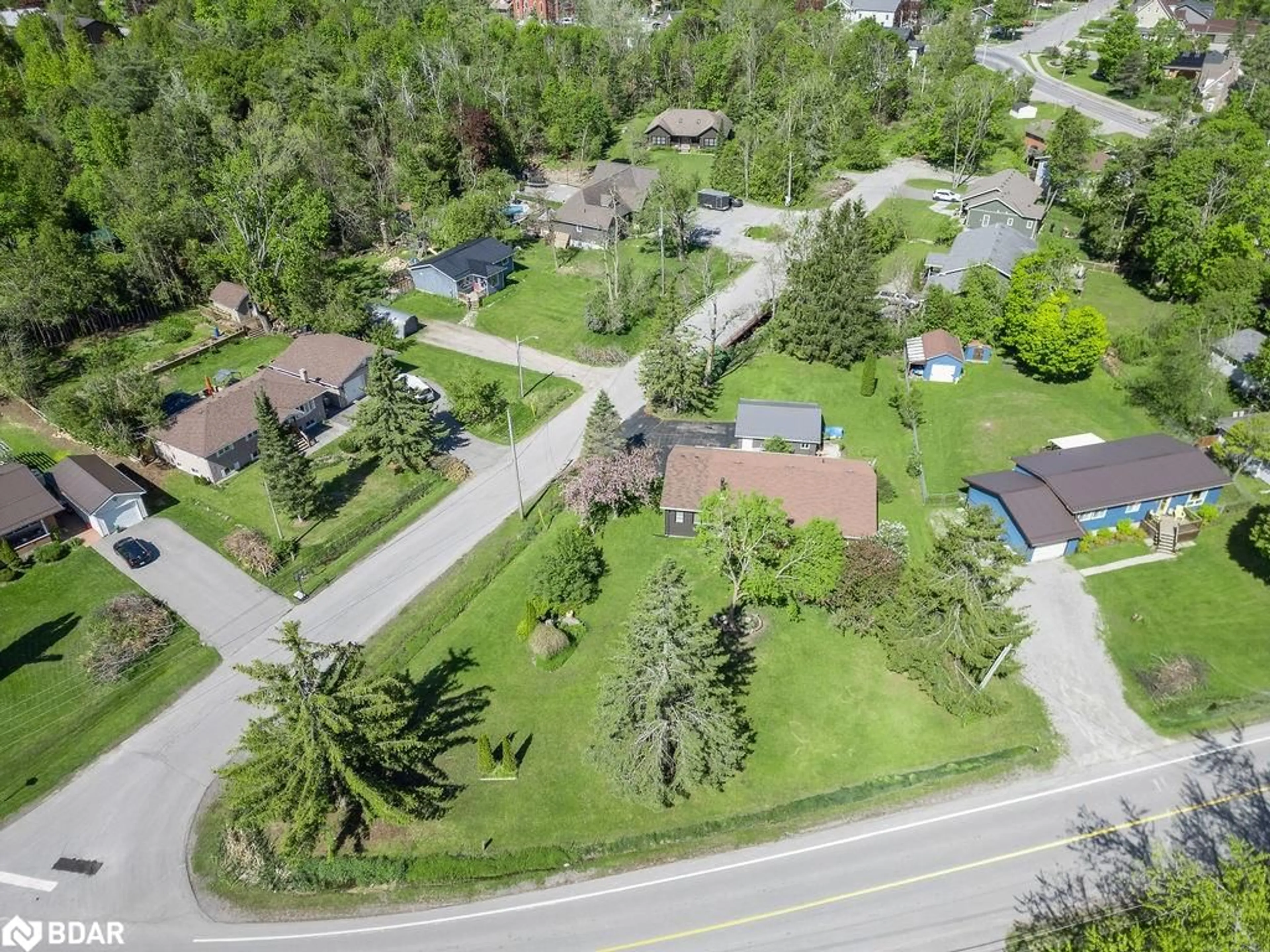 A pic from outside/outdoor area/front of a property/back of a property/a pic from drone, street for 225 Clifton St, Fenelon Falls Ontario K0M 1N0
