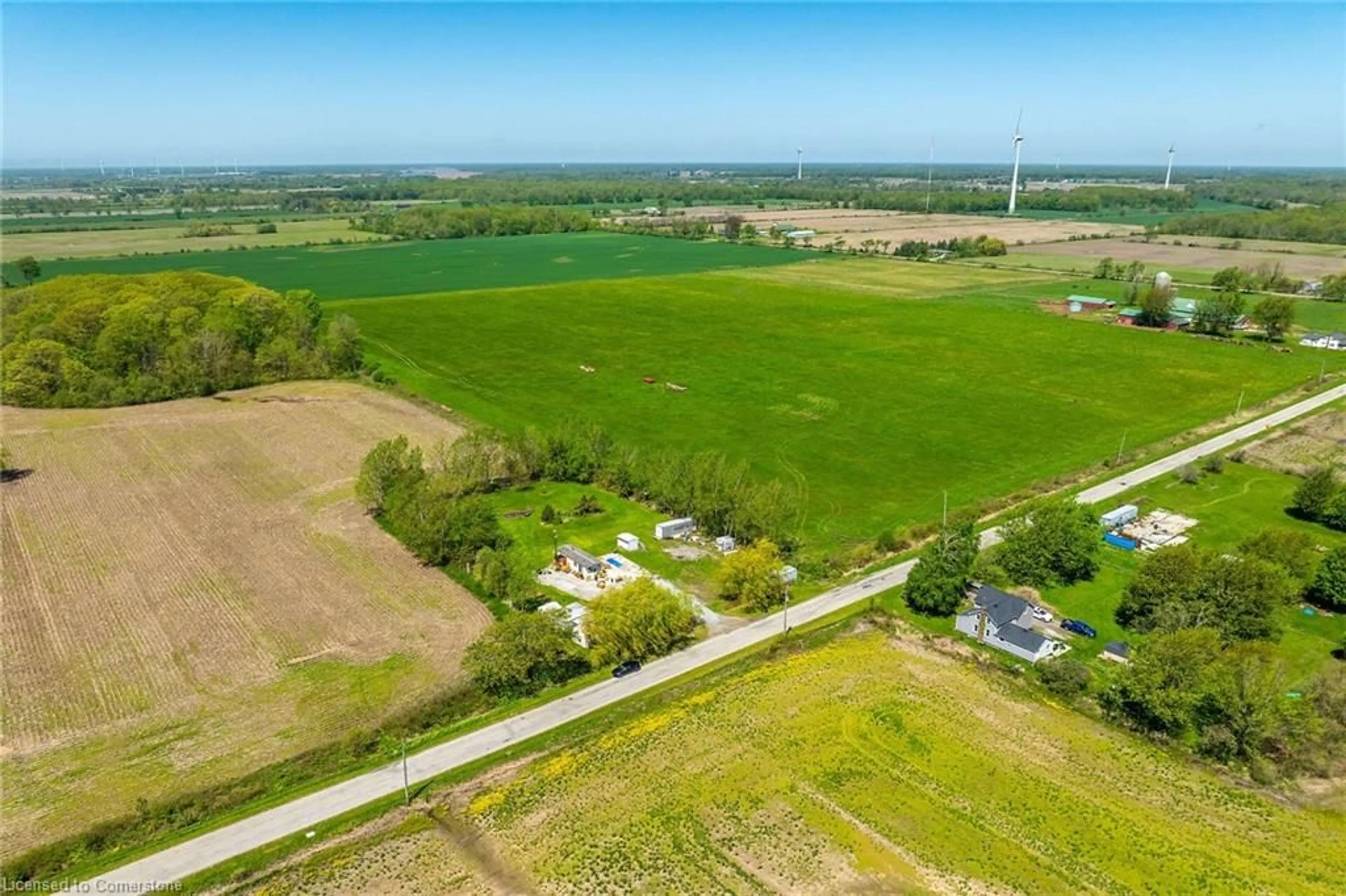 A pic from outside/outdoor area/front of a property/back of a property/a pic from drone, unknown for 199 Dickhout Rd, Lowbanks Ontario N0A 1K0