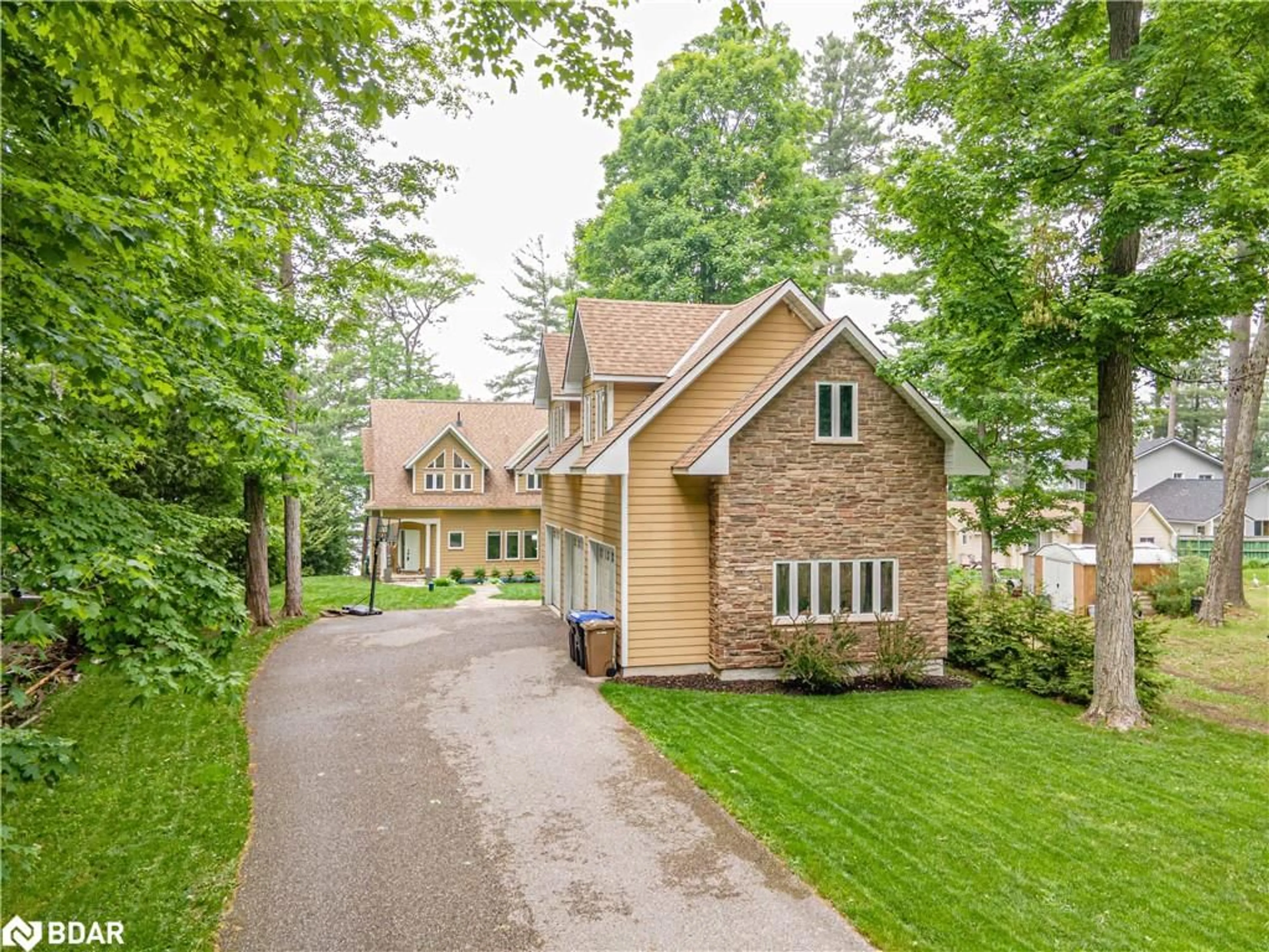 Home with brick exterior material, street for 2240 South Orr Lake Rd, Springwater Ontario L0L 1P0