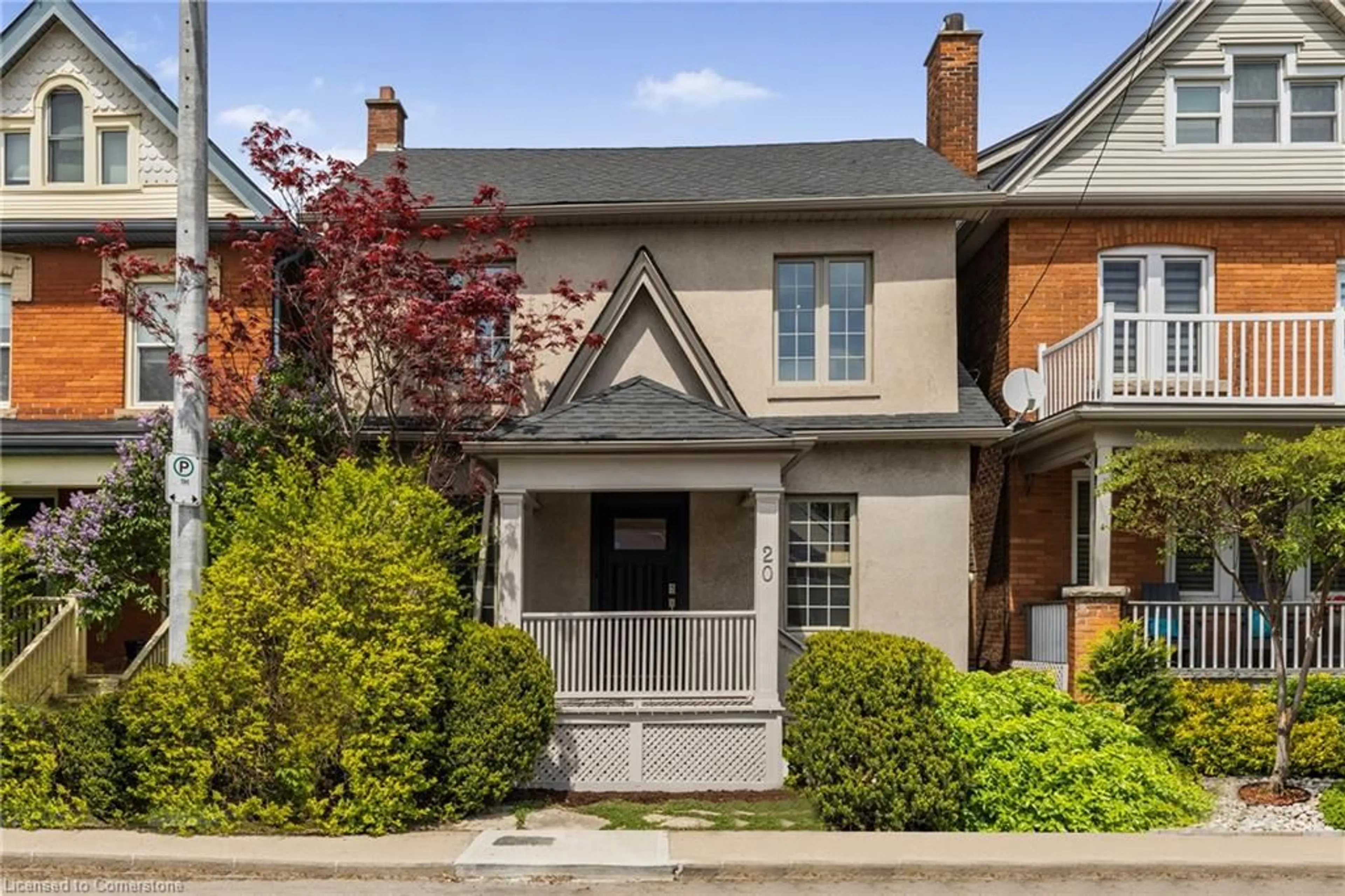 Home with brick exterior material, street for 20 Tuckett St, Hamilton Ontario L8P 2A7