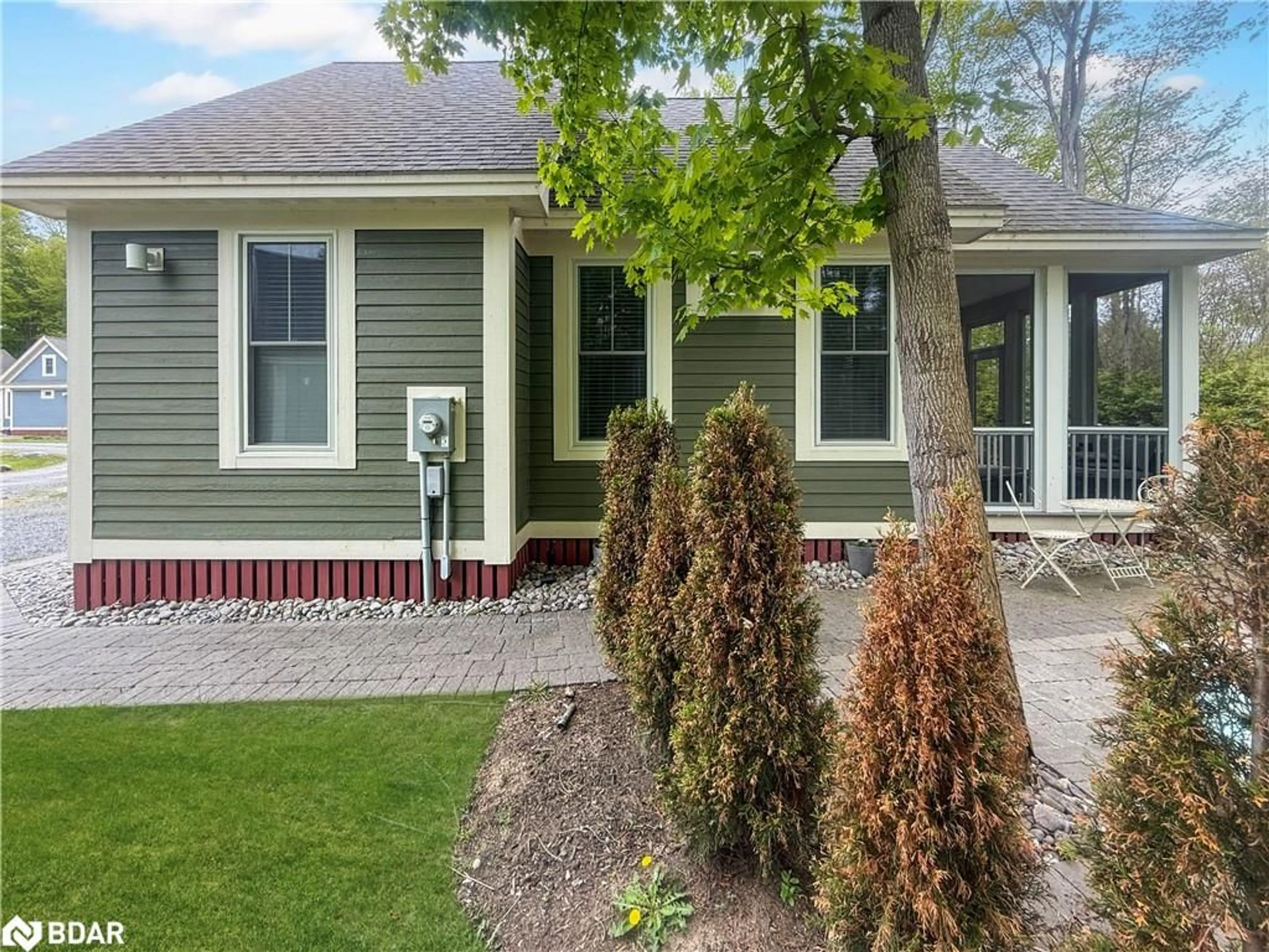 Home with vinyl exterior material, street for 32 Hollow Lane Lane #199, Prince Edward County Ontario K0K 1P0
