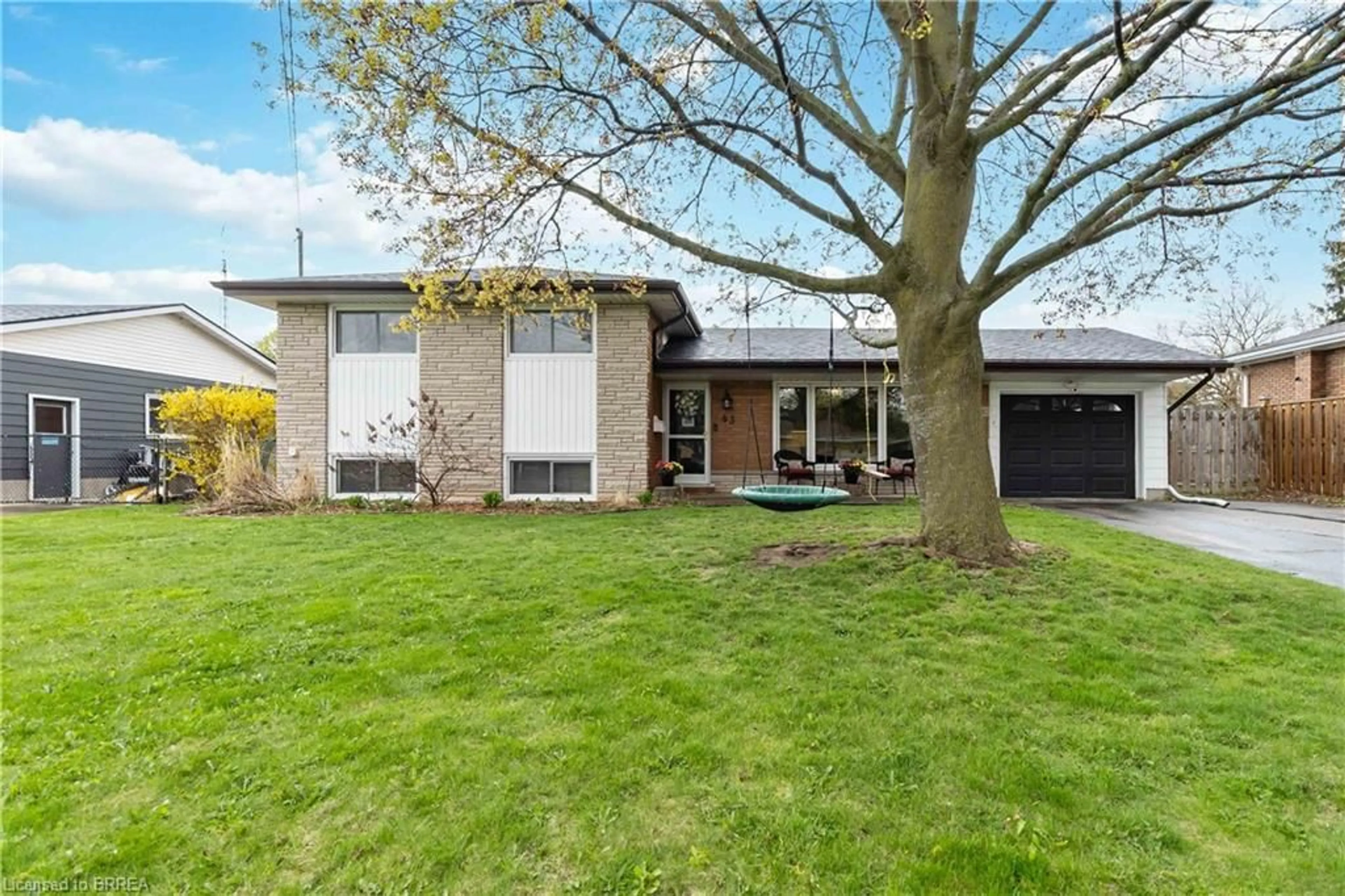 Home with brick exterior material, street for 83 Varadi Ave, Brantford Ontario N3R 3N4