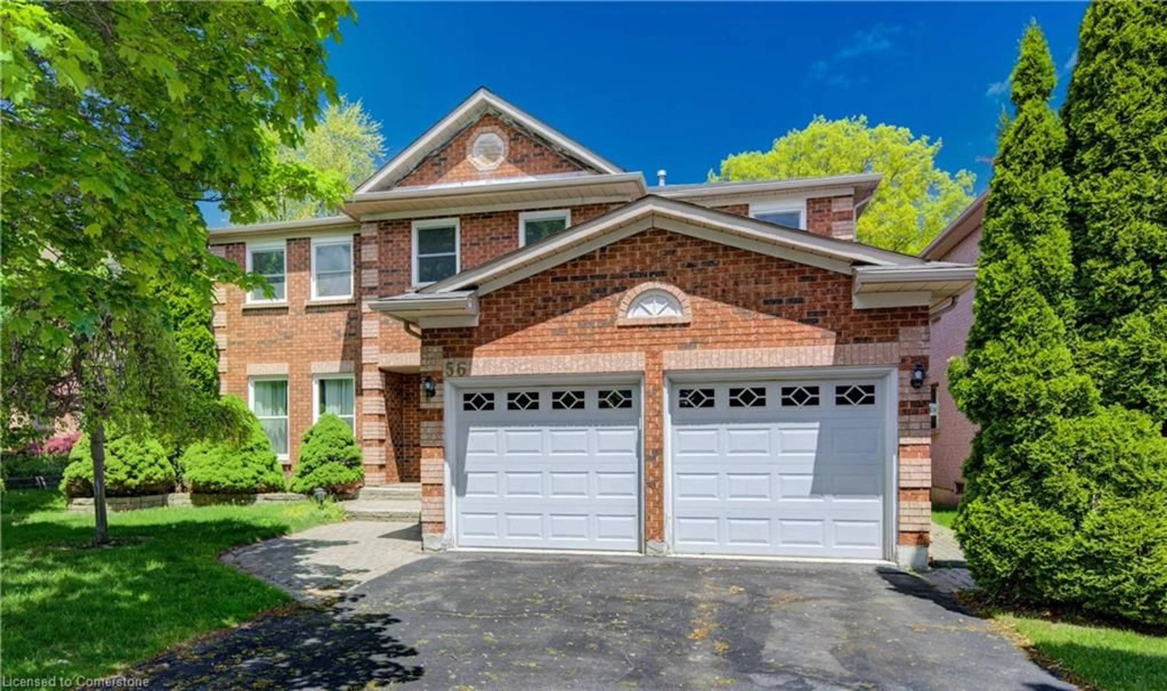 Home with brick exterior material, street for 56 Forestview Dr, Cambridge Ontario N1T 1V1