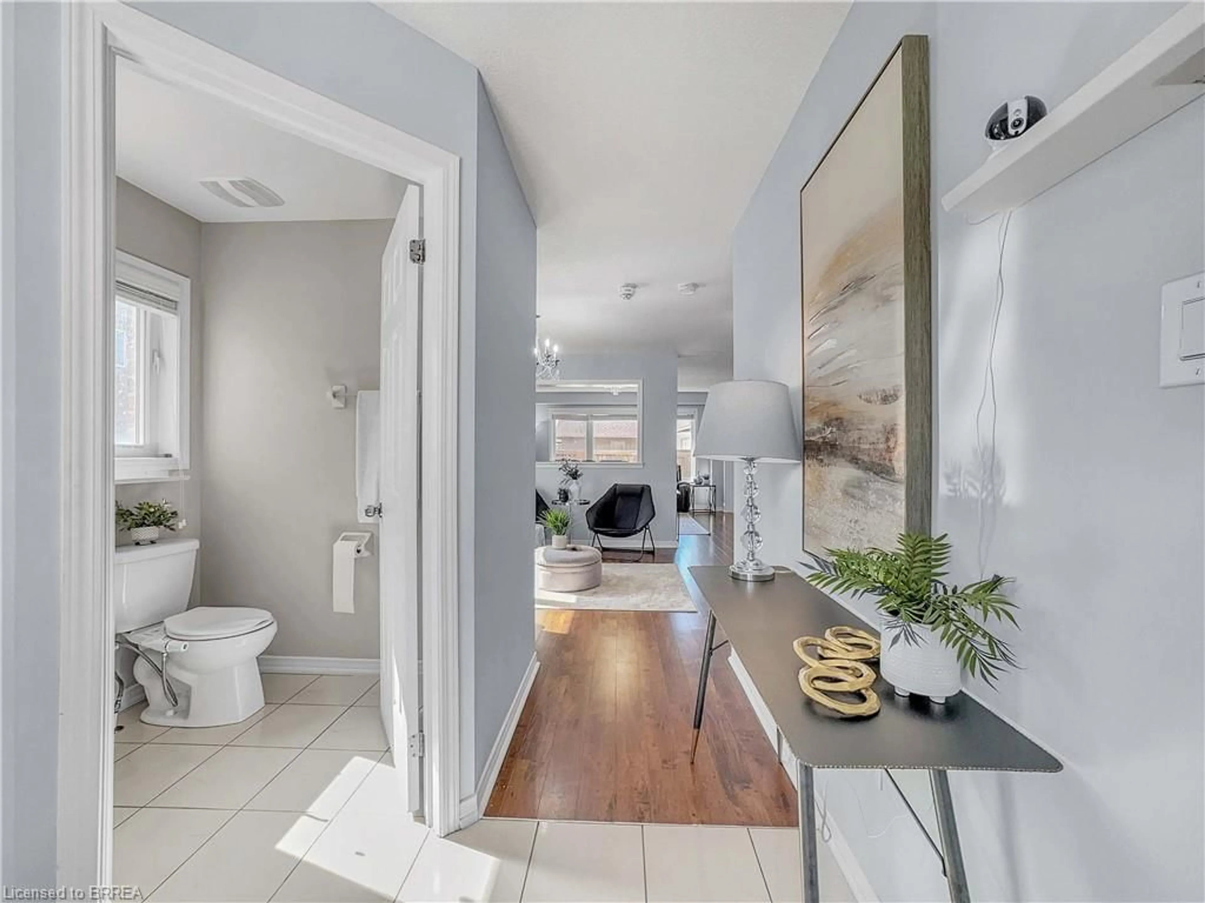 Contemporary bathroom, ceramic/tile floor for 36 Cheevers Rd, Brantford Ontario N3T 0K5