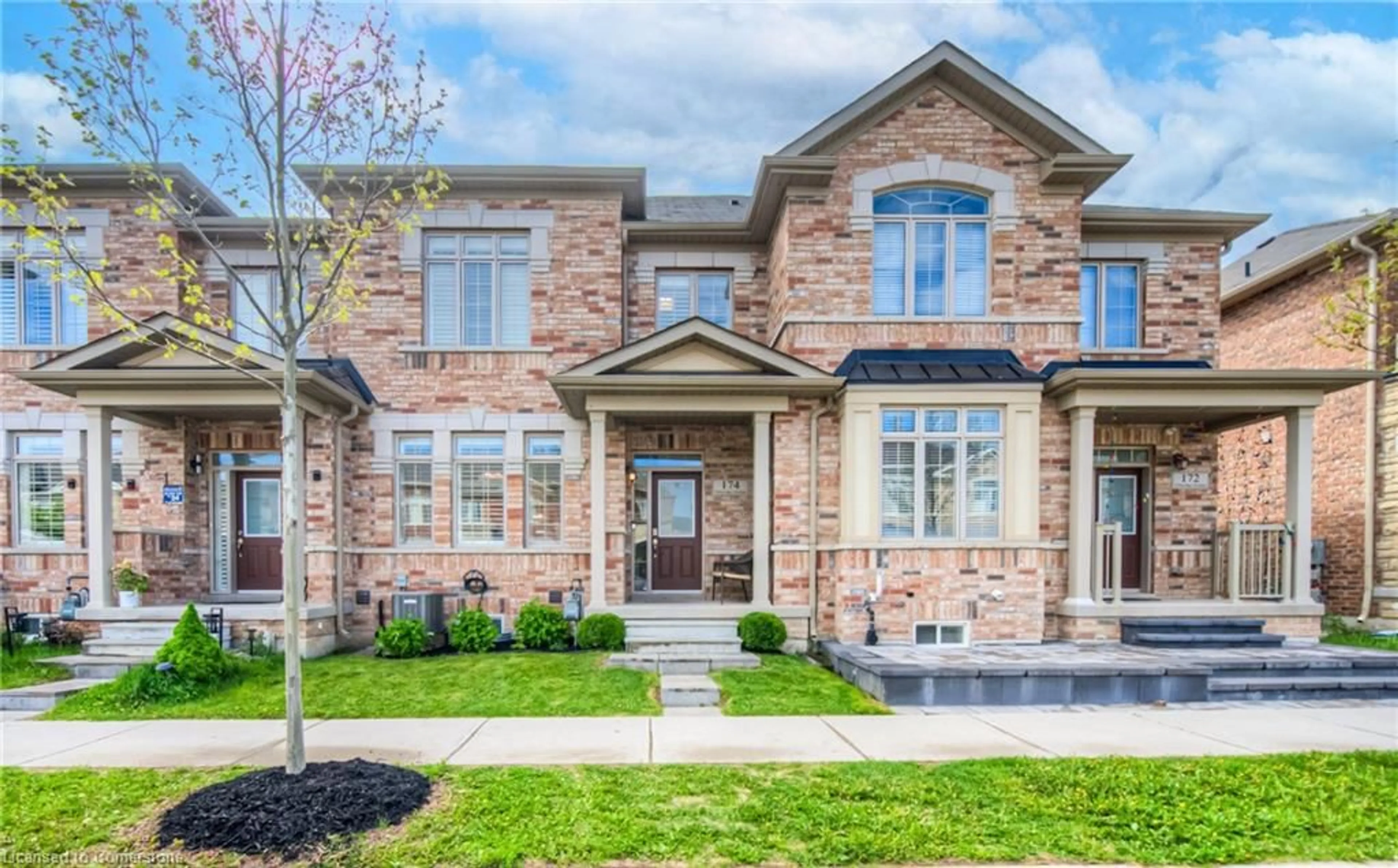 Home with brick exterior material, street for 174 Etheridge Ave, Milton Ontario L9E 1H1