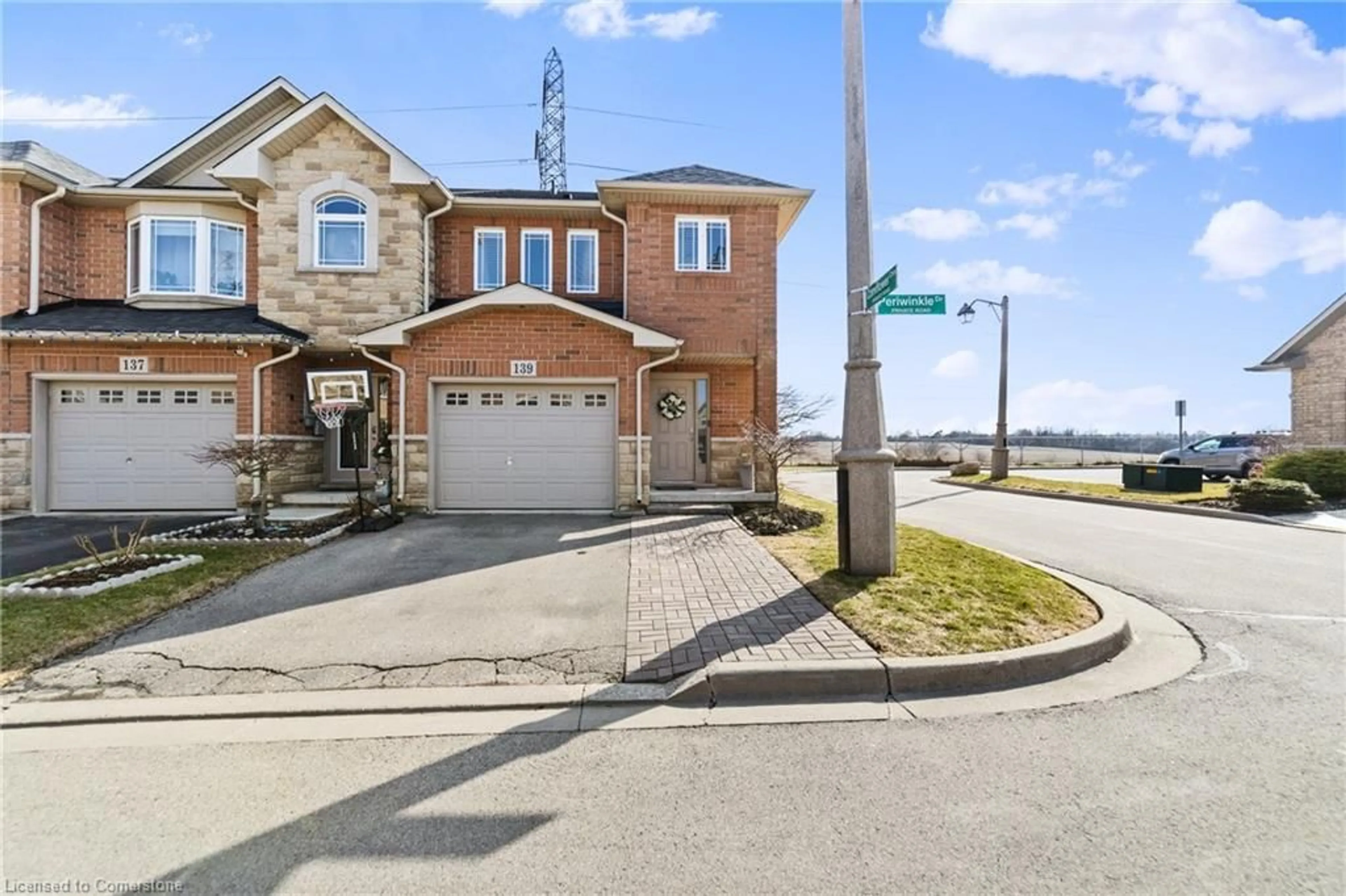 Home with brick exterior material, street for 139 Periwinkle Dr, Stoney Creek Ontario L0R 1P0