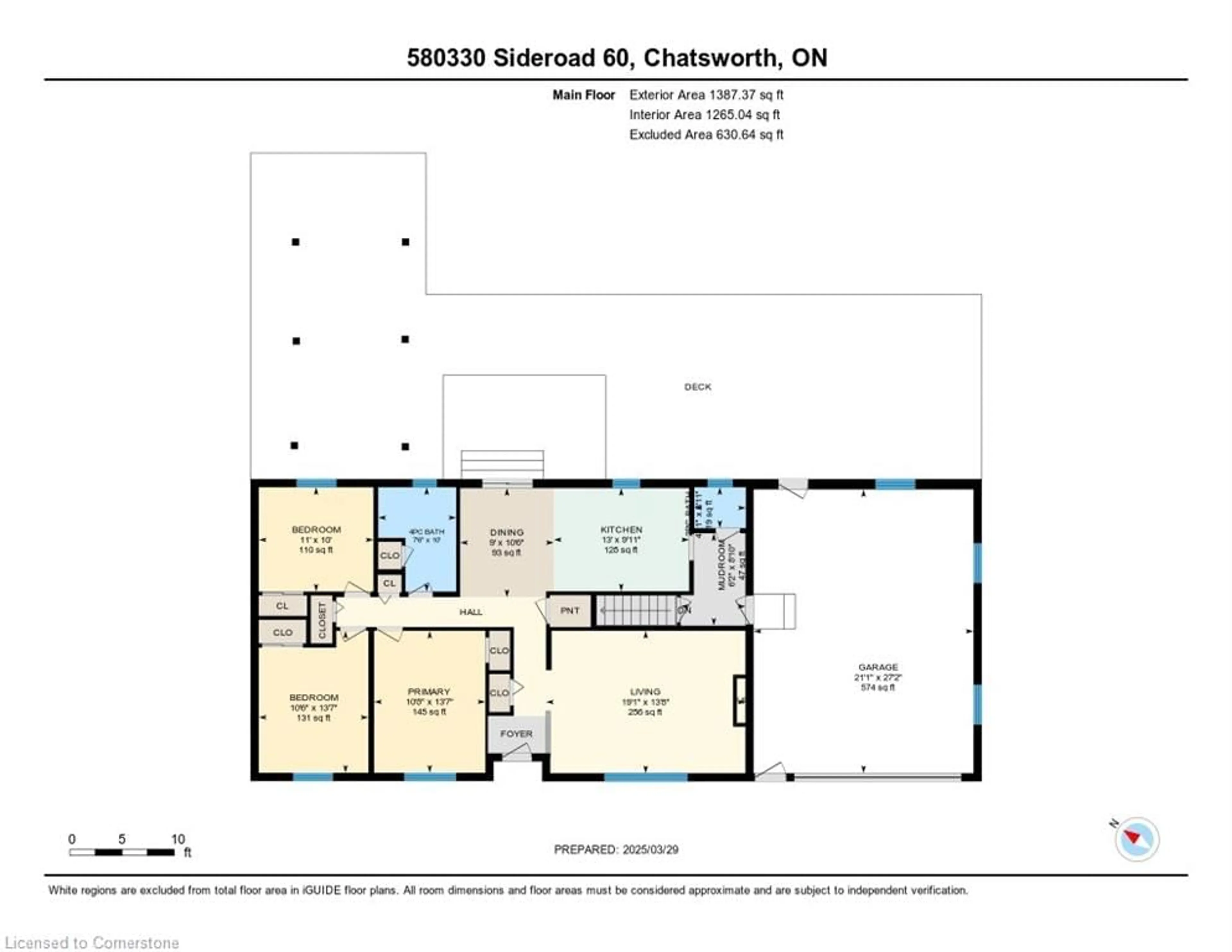 Floor plan for 580330 Sideroad 60 Side Road, Chatsworth Ontario N0H 1C0