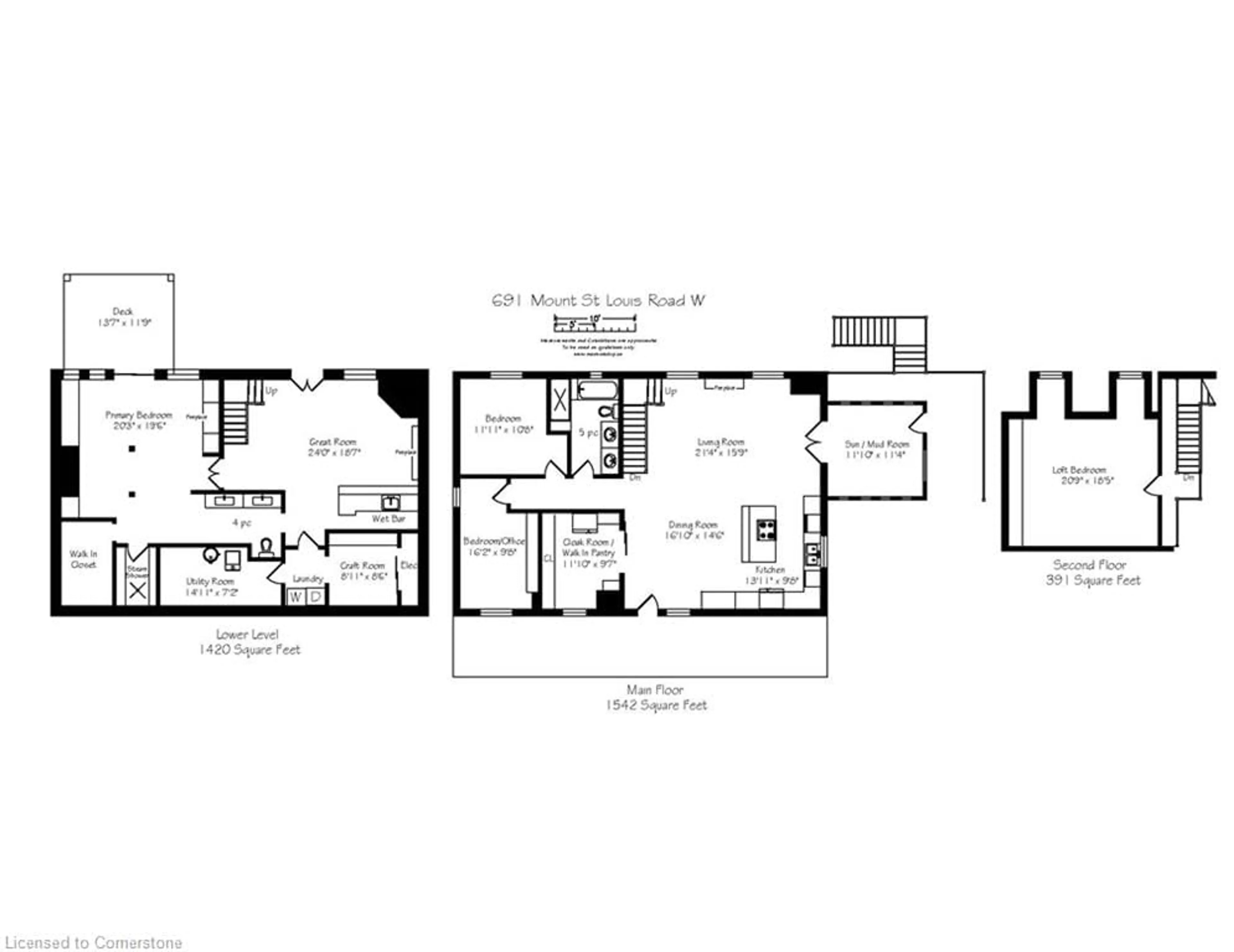 Floor plan for 691 Mt St Louis Road Rd, Hillsdale Ontario L0L 1V0