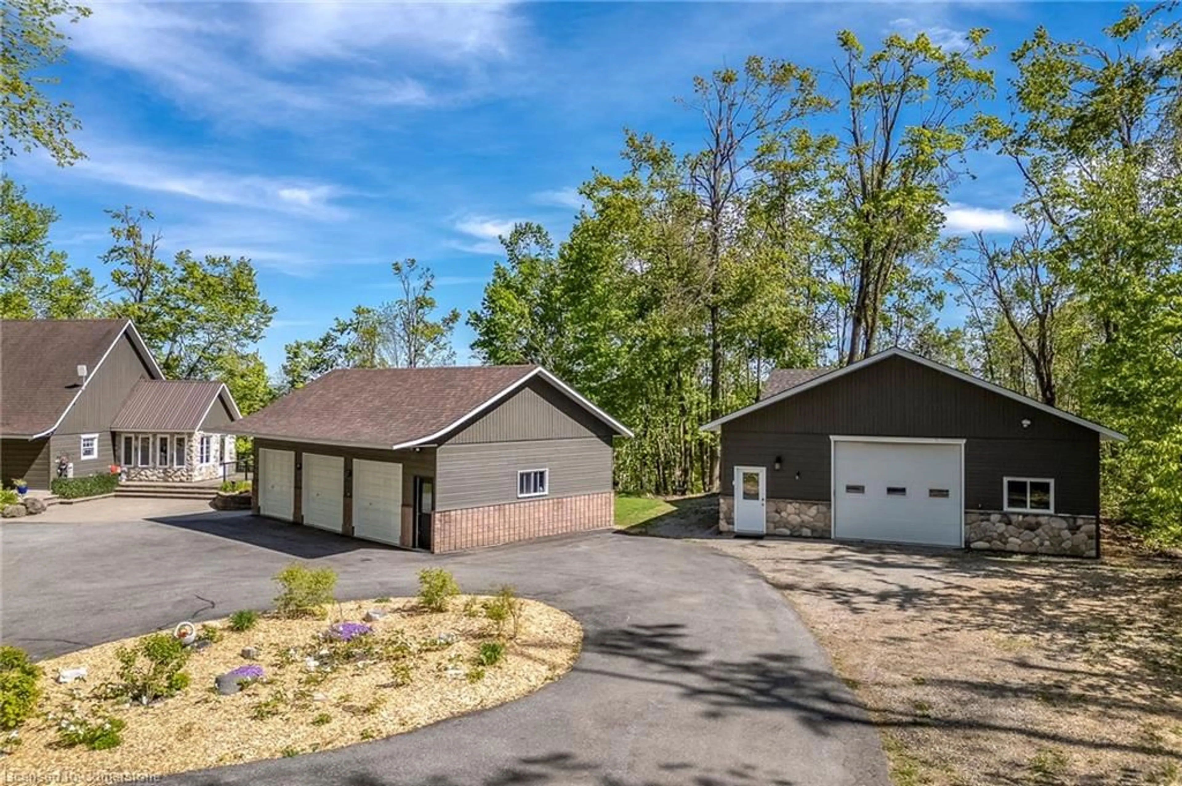 A pic from outside/outdoor area/front of a property/back of a property/a pic from drone, unknown for 691 Mt St Louis Road Rd, Hillsdale Ontario L0L 1V0