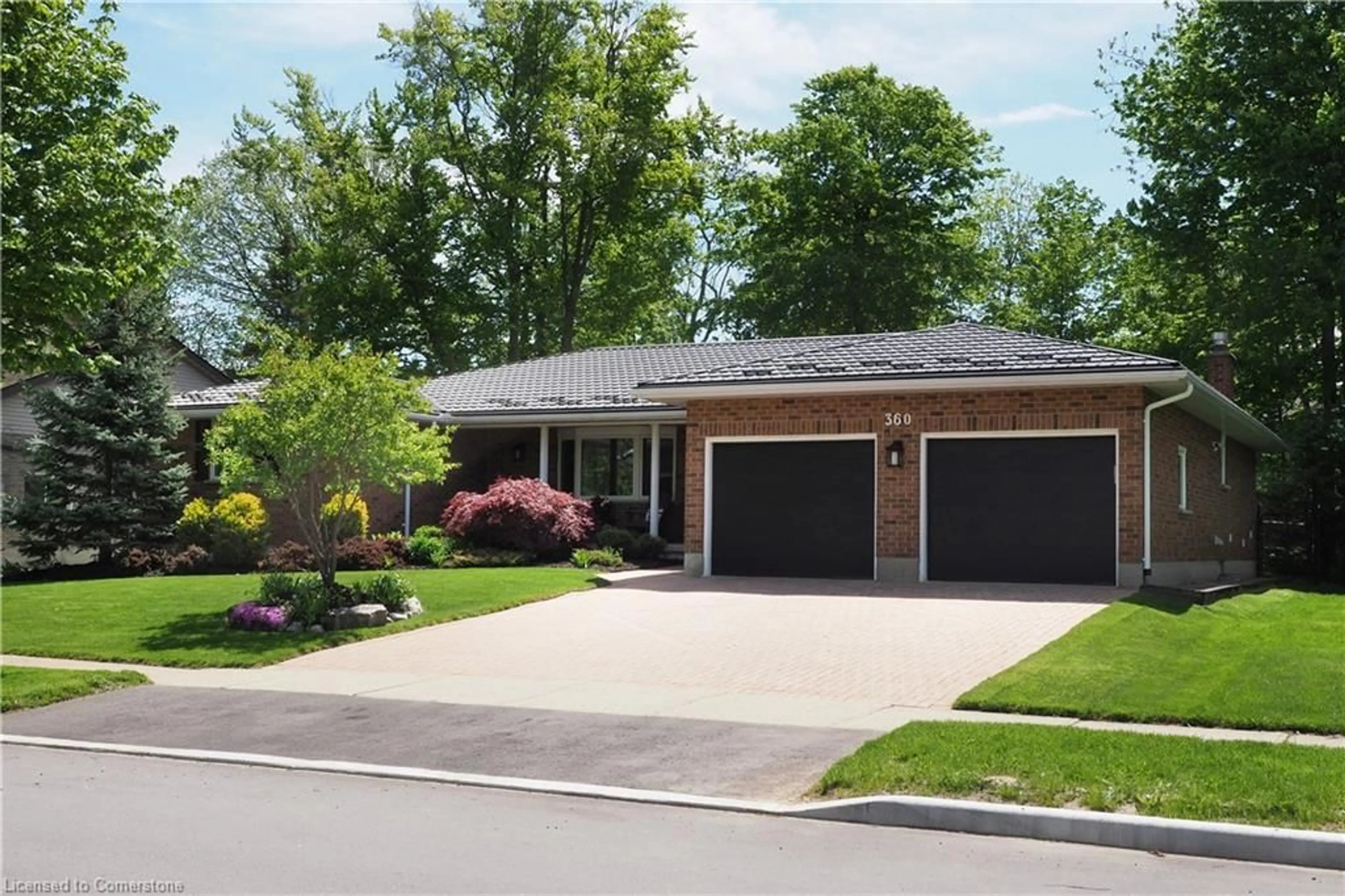 Home with brick exterior material, street for 360 Northlake Dr, Waterloo Ontario N2V 1W7