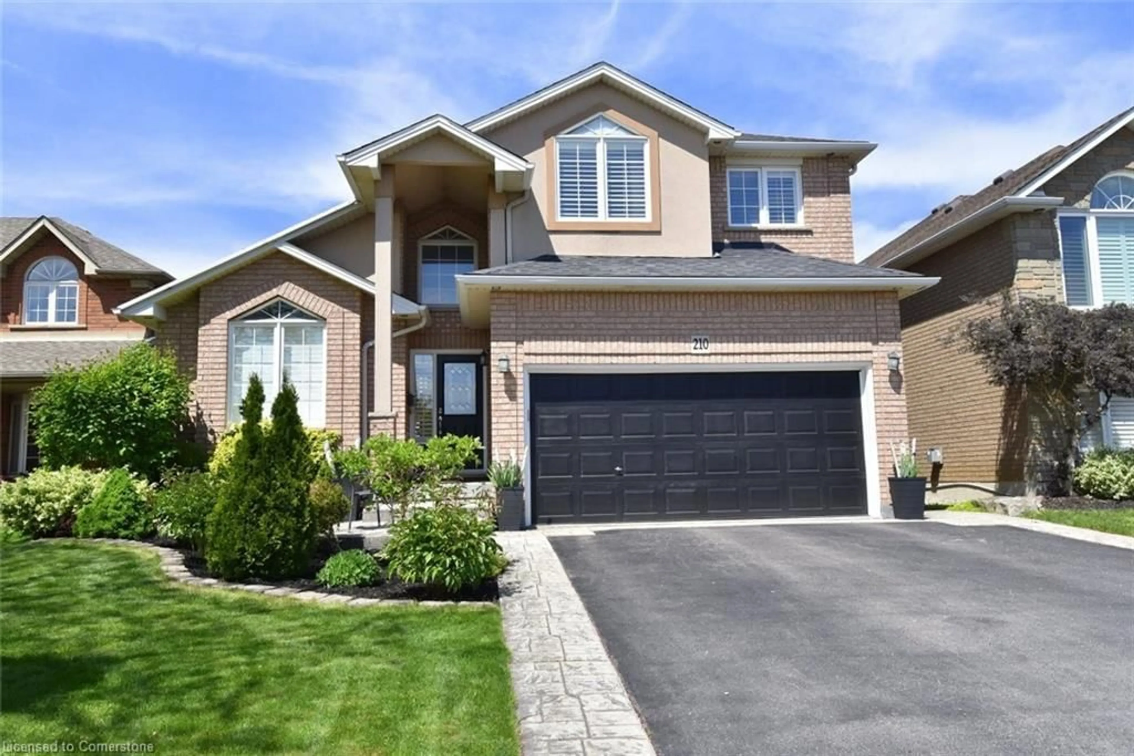Home with brick exterior material, street for 210 Claudette Gate, Hamilton Ontario L9B 2K1