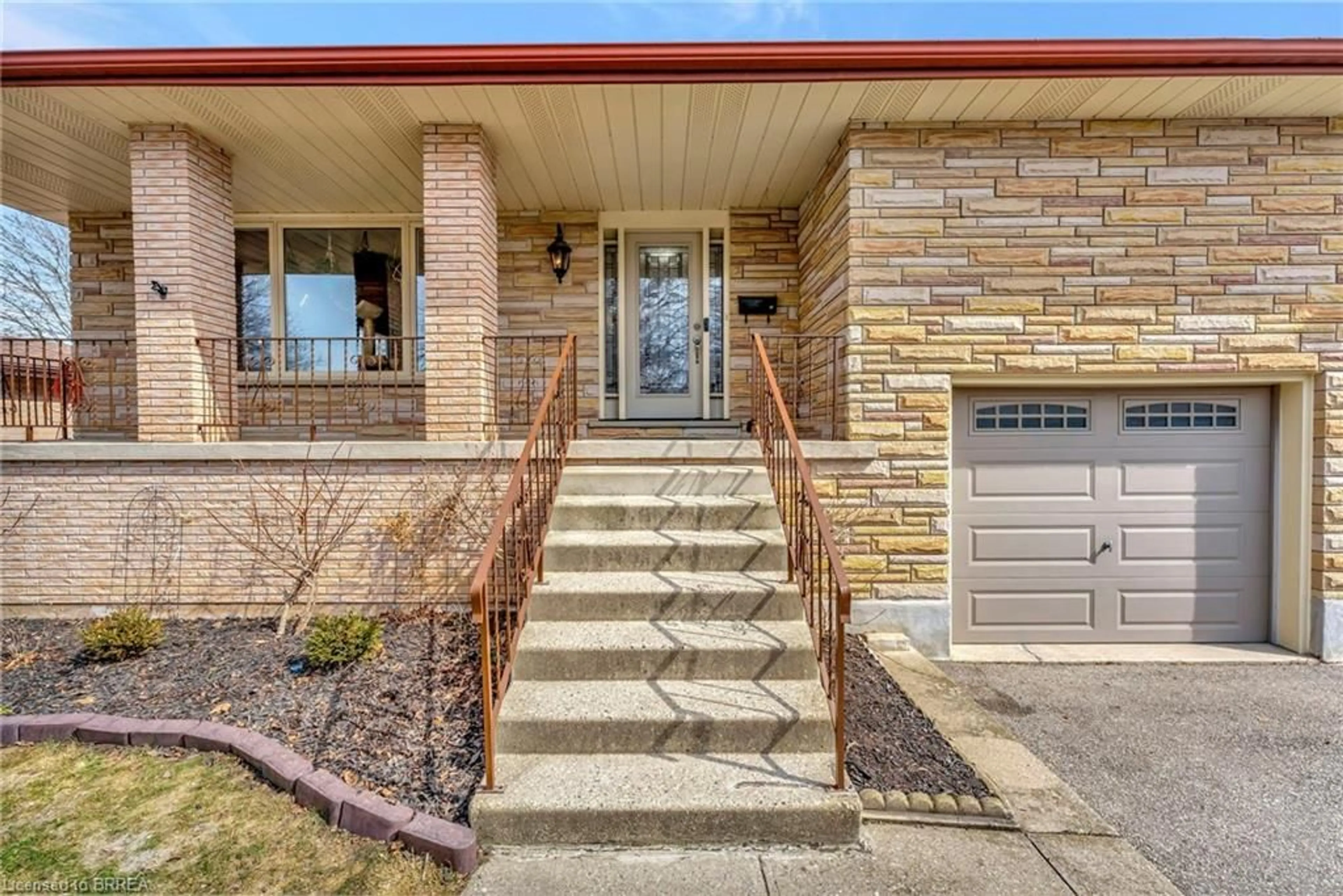 Home with brick exterior material, street for 18 Sprucehill Dr, Brantford Ontario N3R 3R6