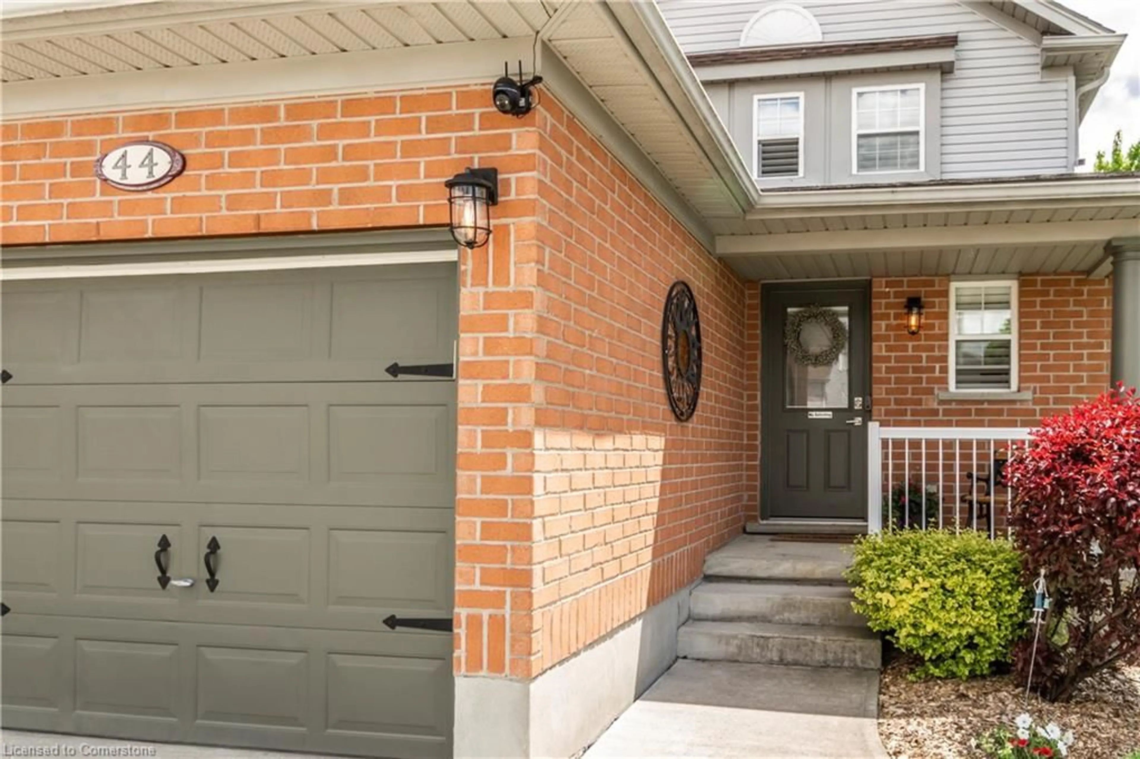 Home with brick exterior material, street for 44 Chrysler Cres, Cambridge Ontario N3H 5S5