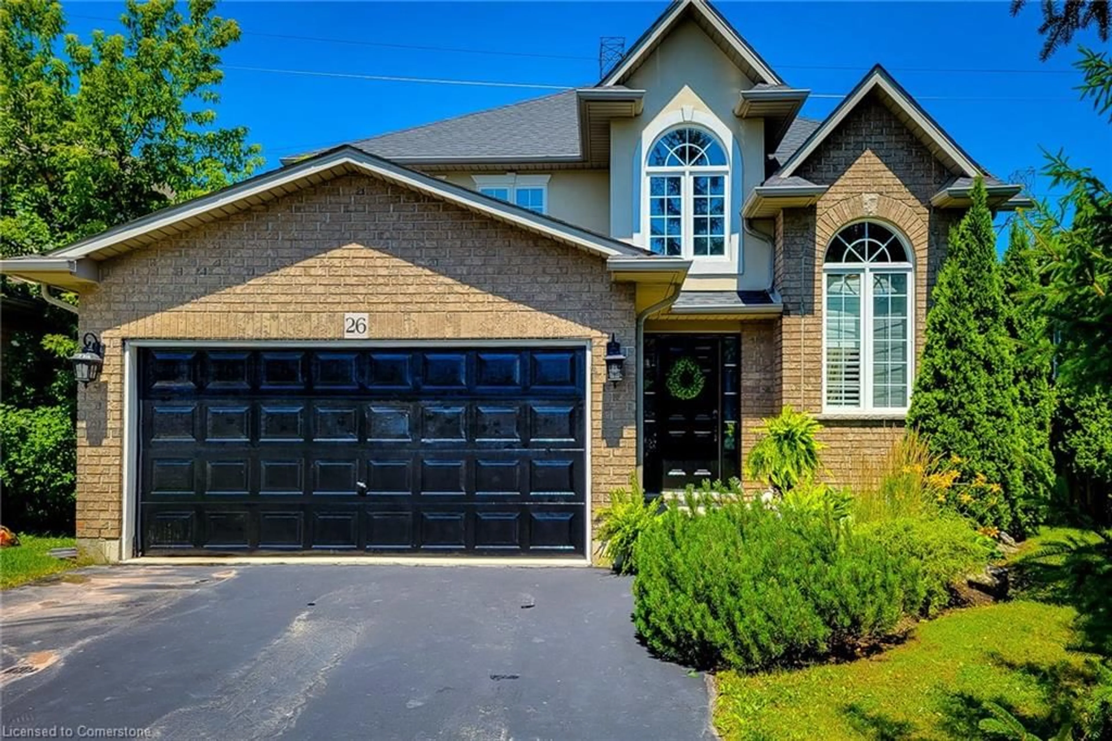 Home with brick exterior material, street for 26 Grassyplain Dr, Hamilton Ontario L0R 1W0