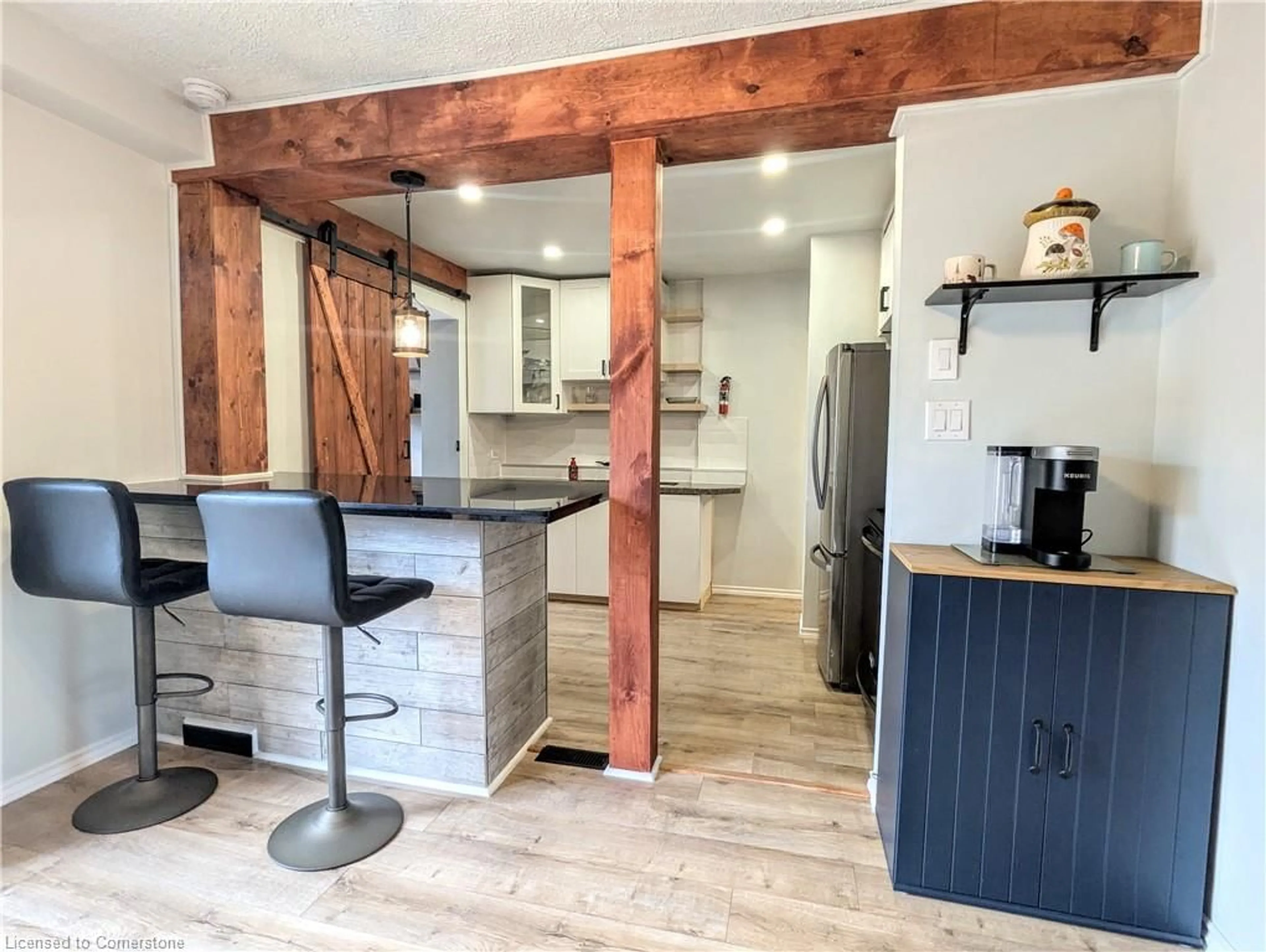 Open concept kitchen, unknown for 128 Balsam Ave, Hamilton Ontario L8L 6Y3