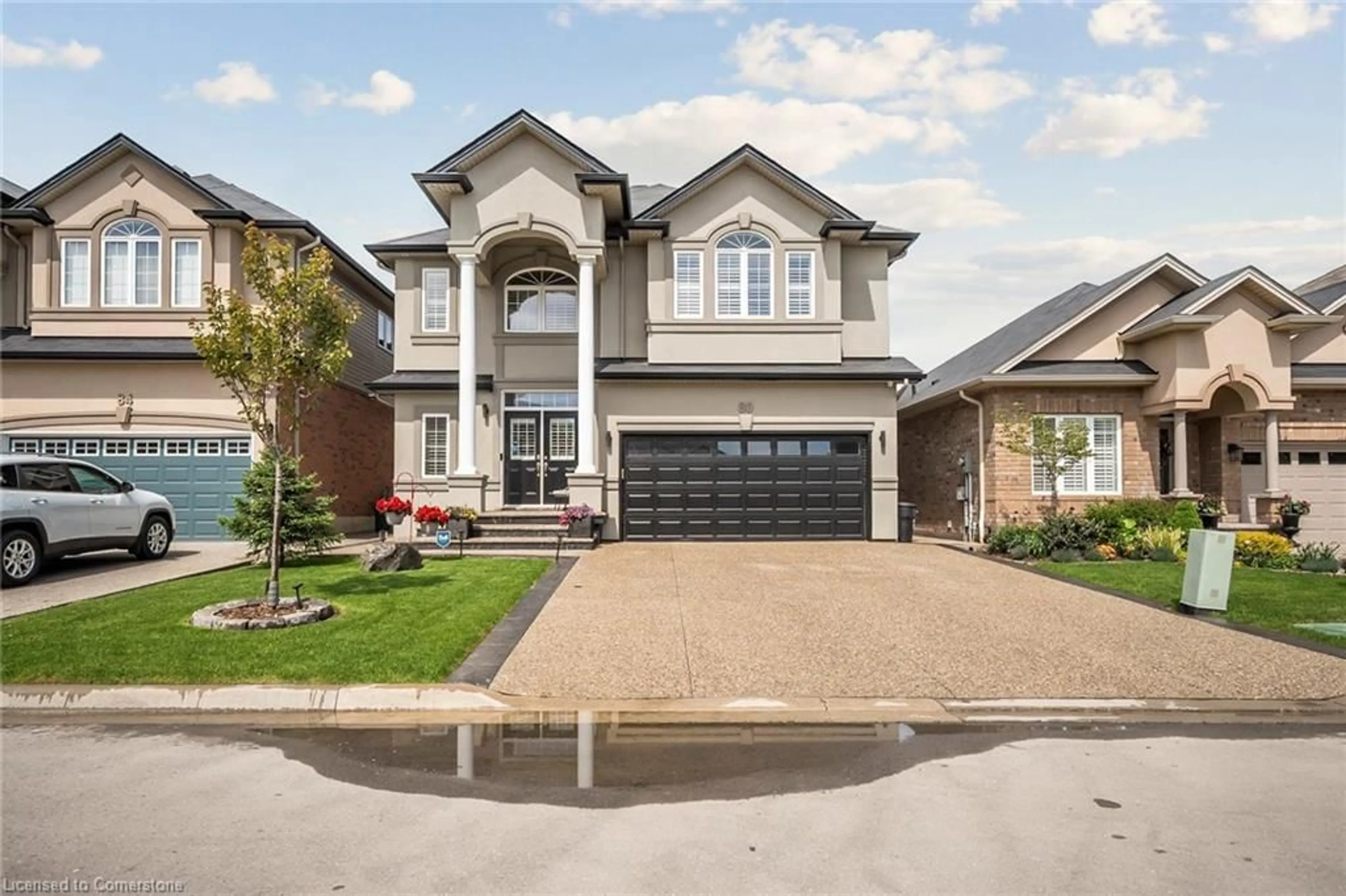 Home with brick exterior material, street for 80 Bellroyal Cres, Stoney Creek Ontario L8J 0E7
