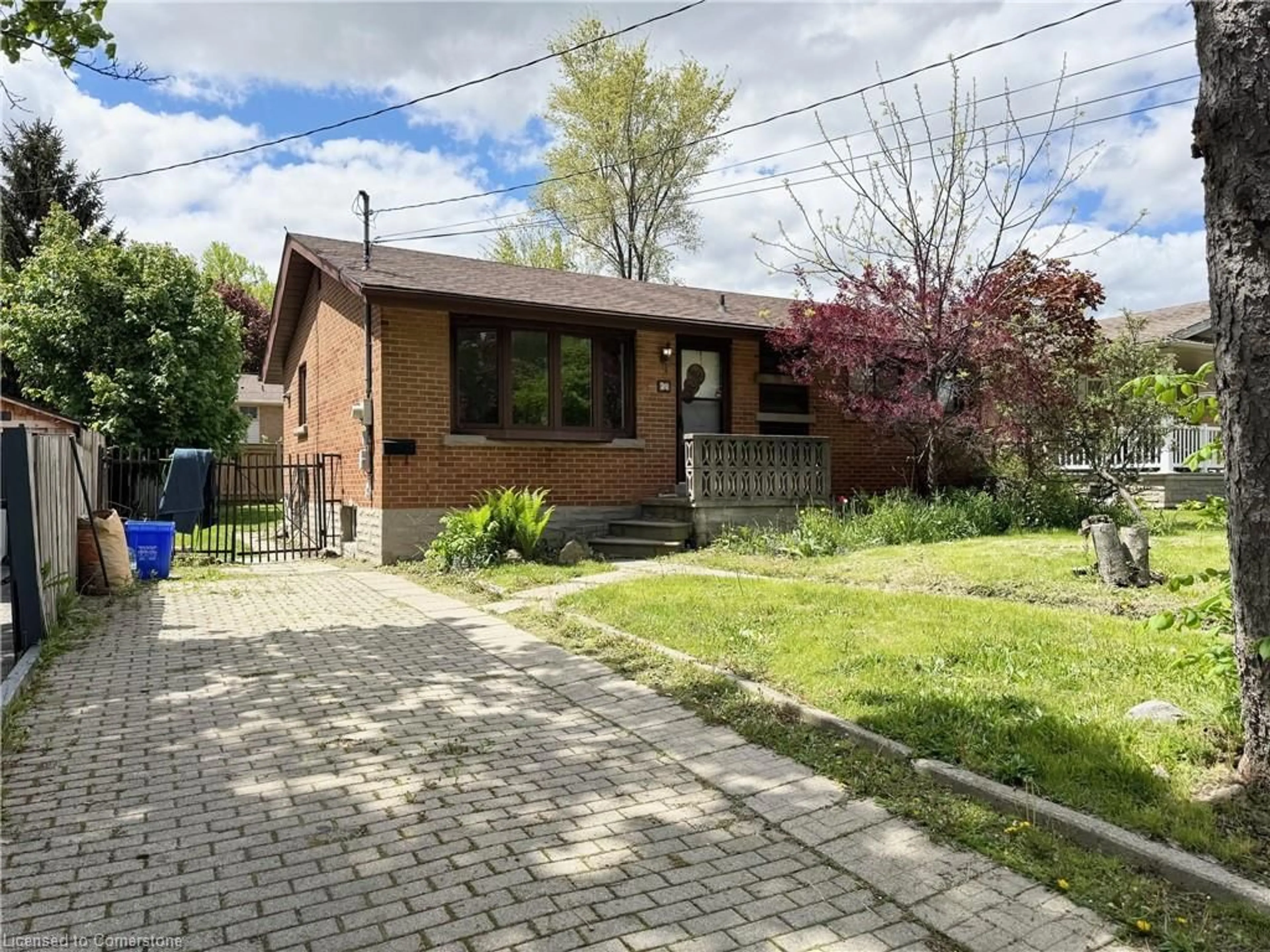Home with brick exterior material, street for 26 Grandfield St, Hamilton Ontario L8T 2H2