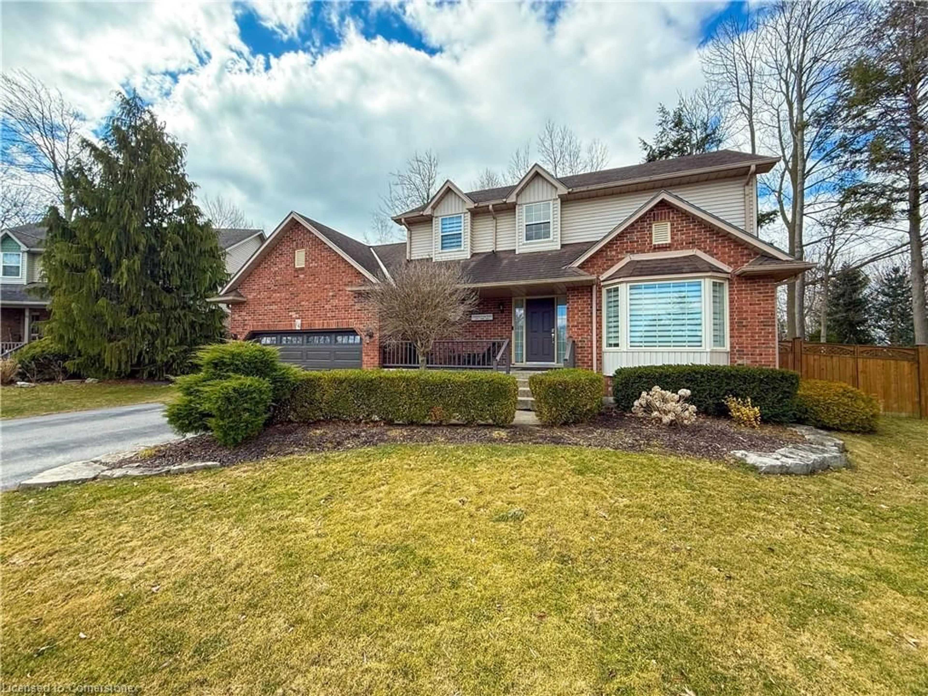 Home with brick exterior material, street for 14 Shoreacres Crt, Port Dover Ontario N0A 1N7