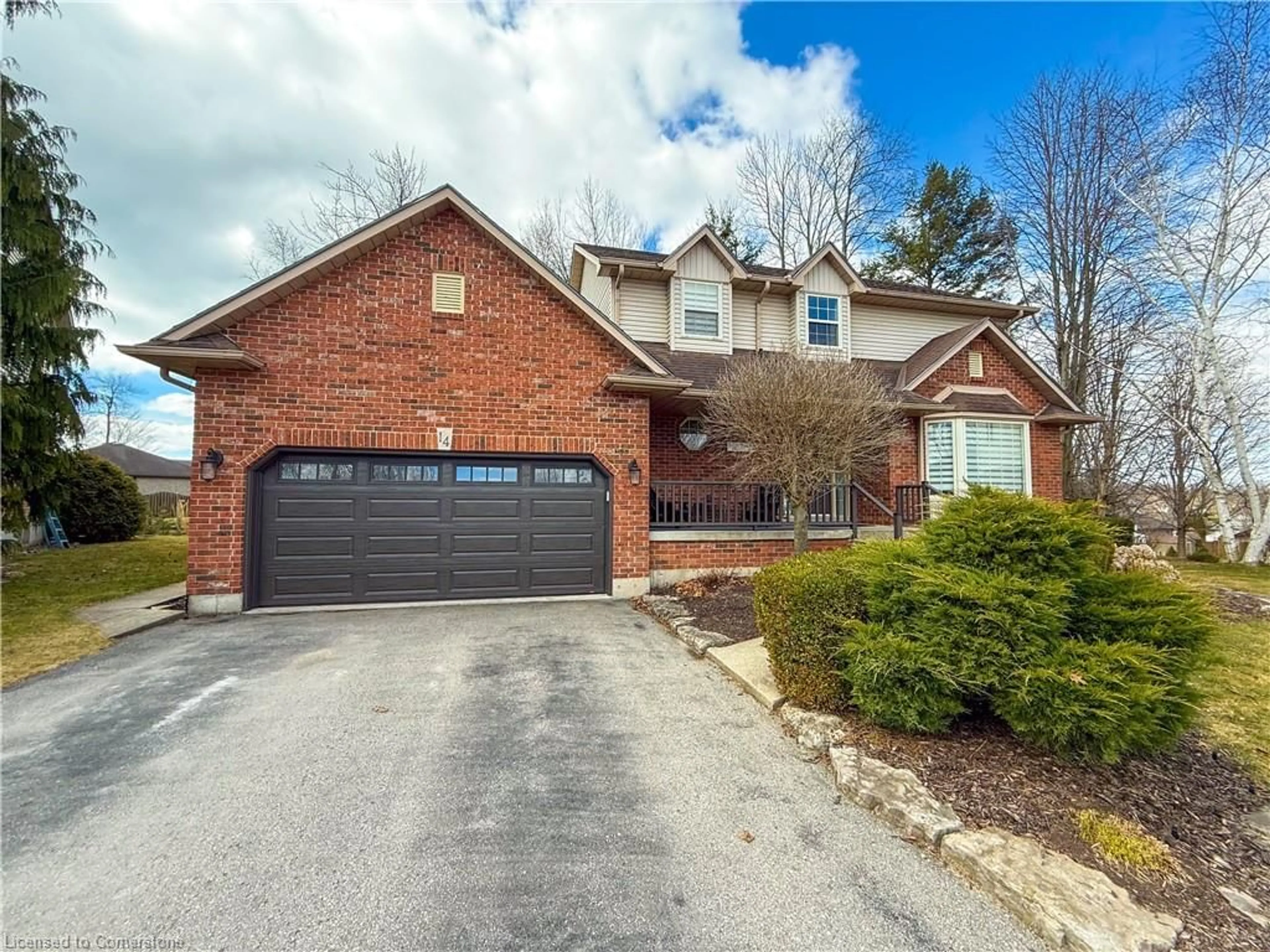 Home with brick exterior material, street for 14 Shoreacres Crt, Port Dover Ontario N0A 1N7