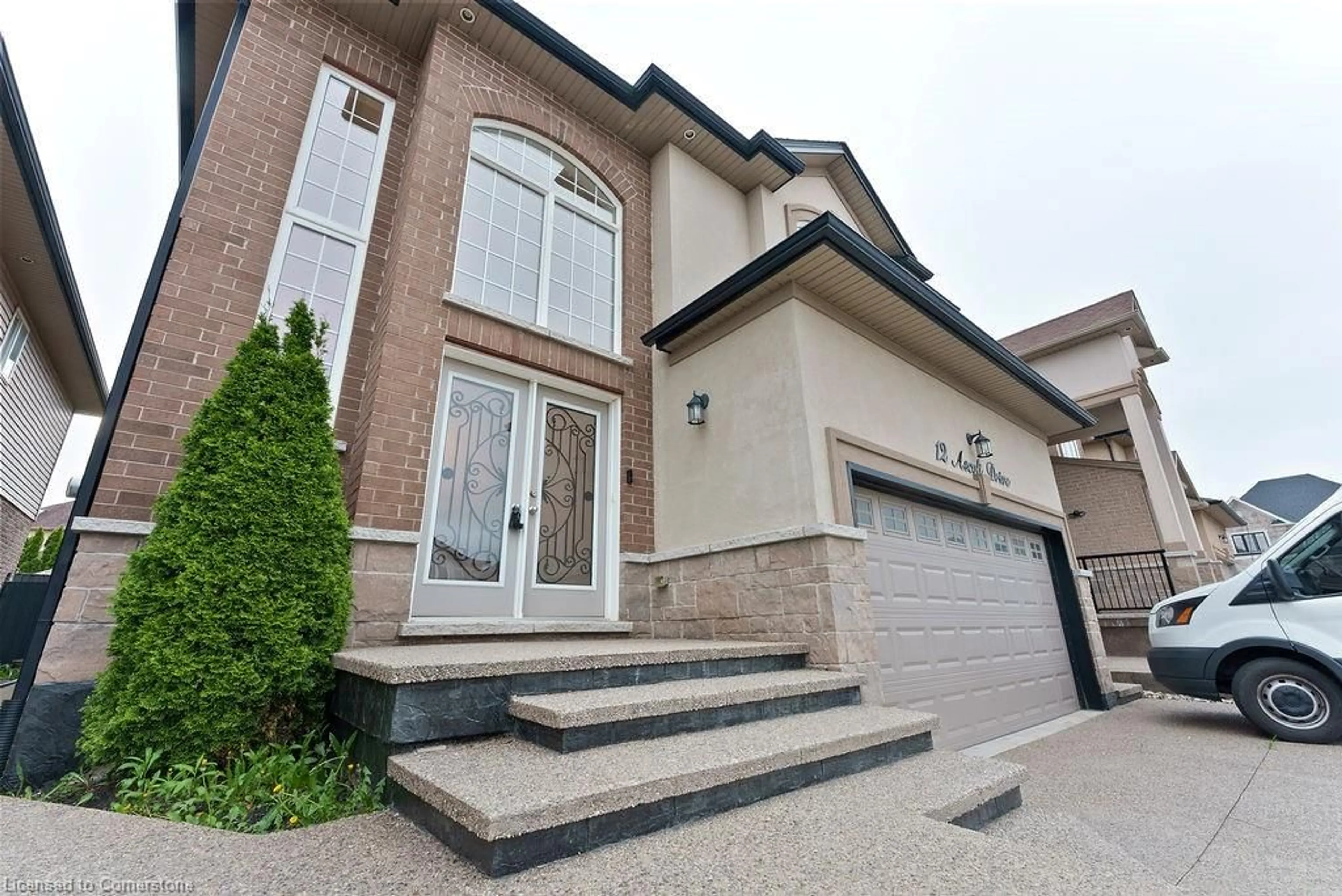 Home with brick exterior material, street for 12 Ascoli Dr, Hamilton Ontario L9B 0H8