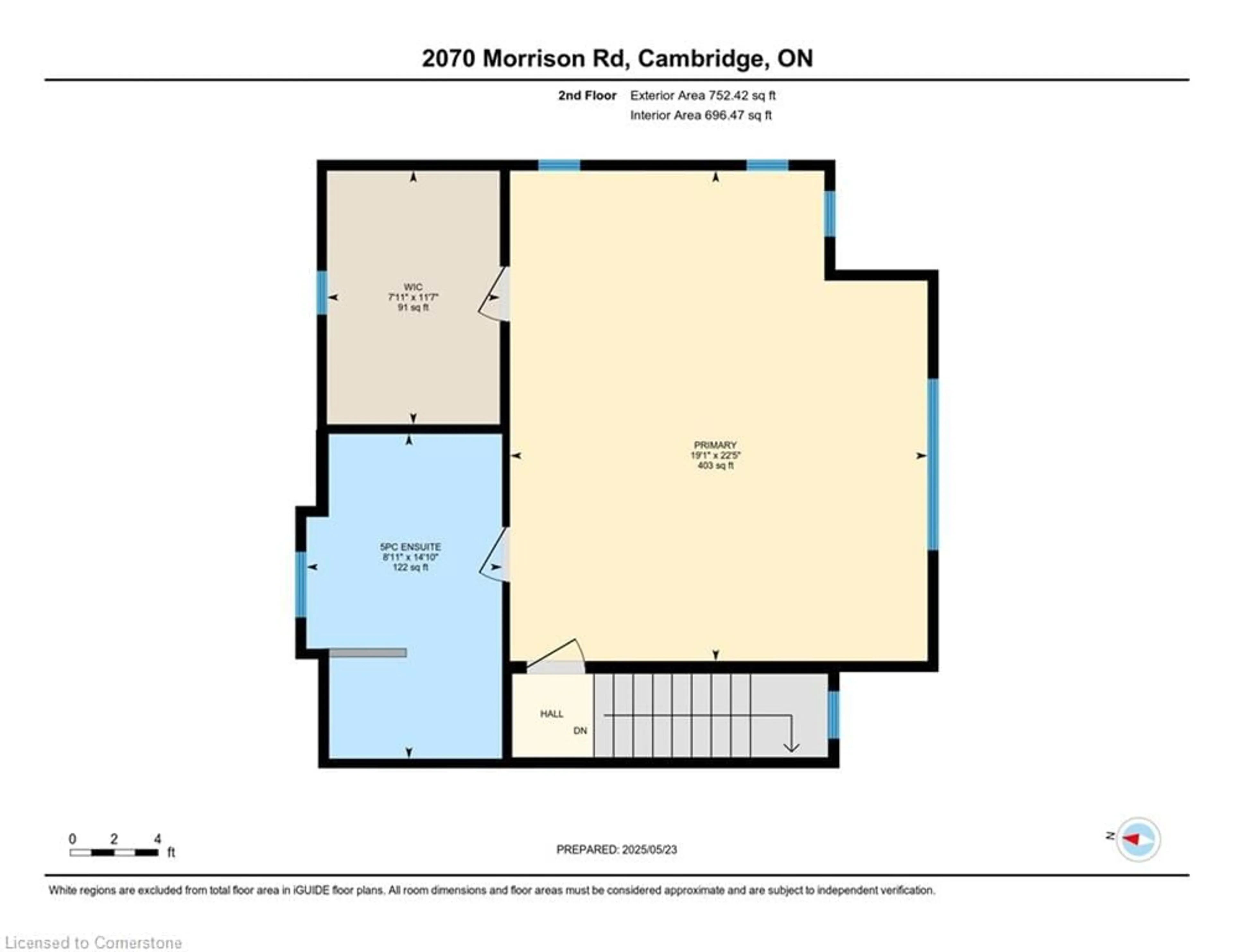 Floor plan for 2070 Morrison Rd, Cambridge Ontario N1R 5S2
