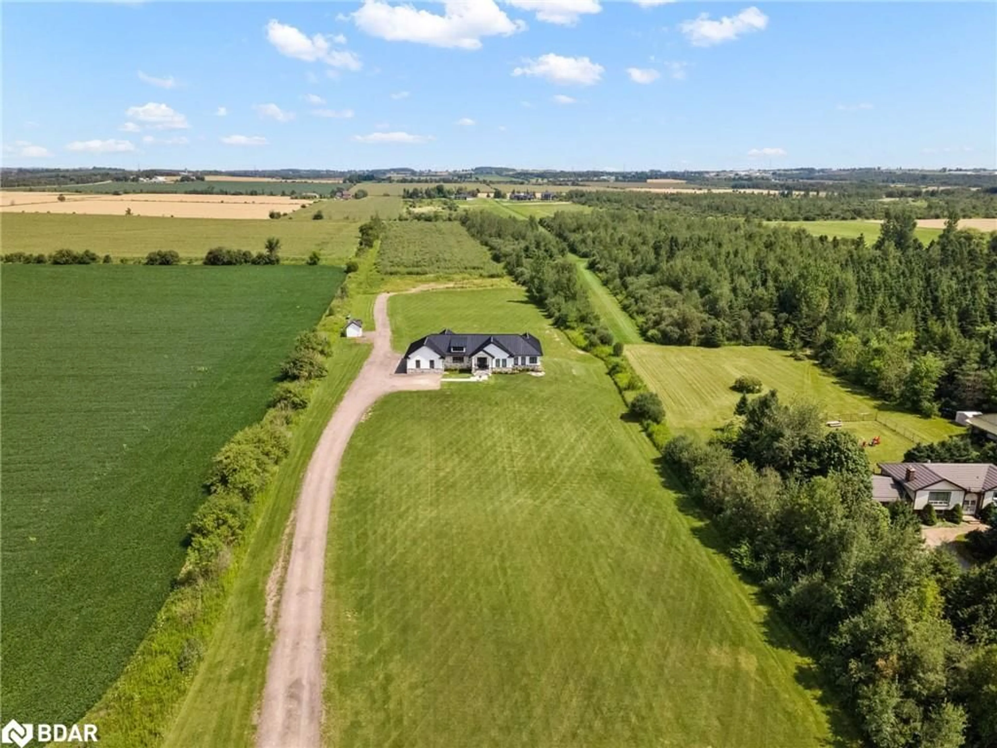 A pic from outside/outdoor area/front of a property/back of a property/a pic from drone, unknown for 373227 6th Line Line, Amaranth Ontario L9W 0M4