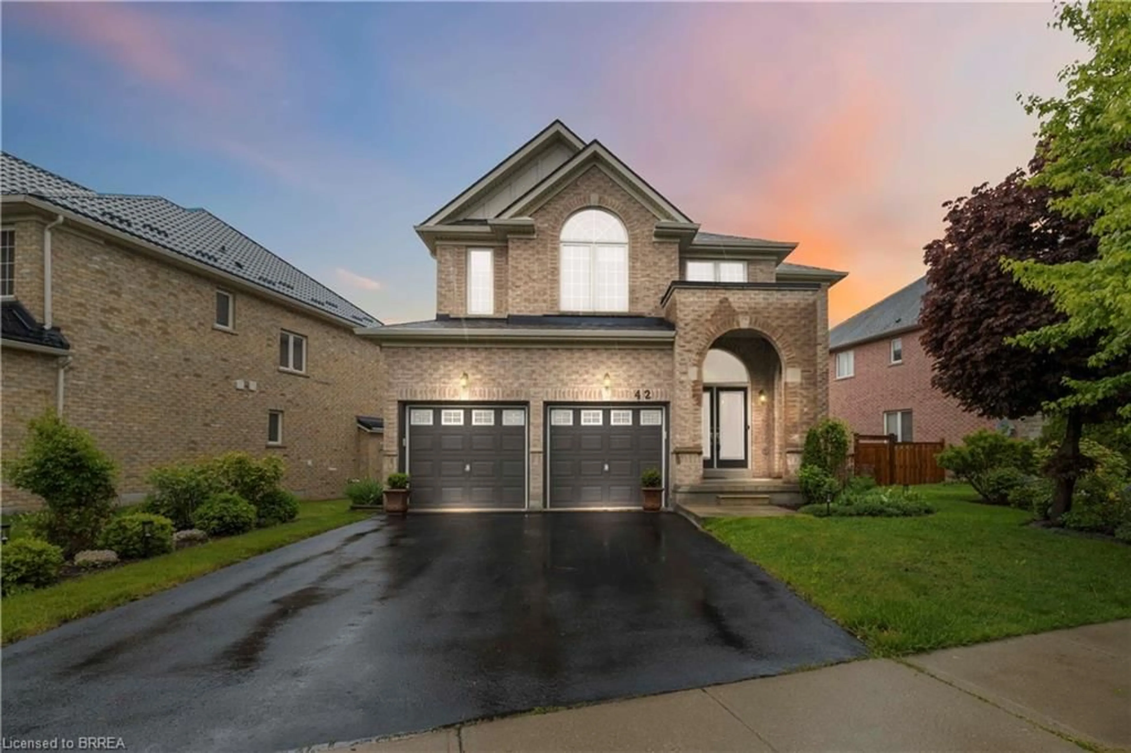 Home with brick exterior material, street for 42 Stephenson Rd, Brantford Ontario N3S 0B2