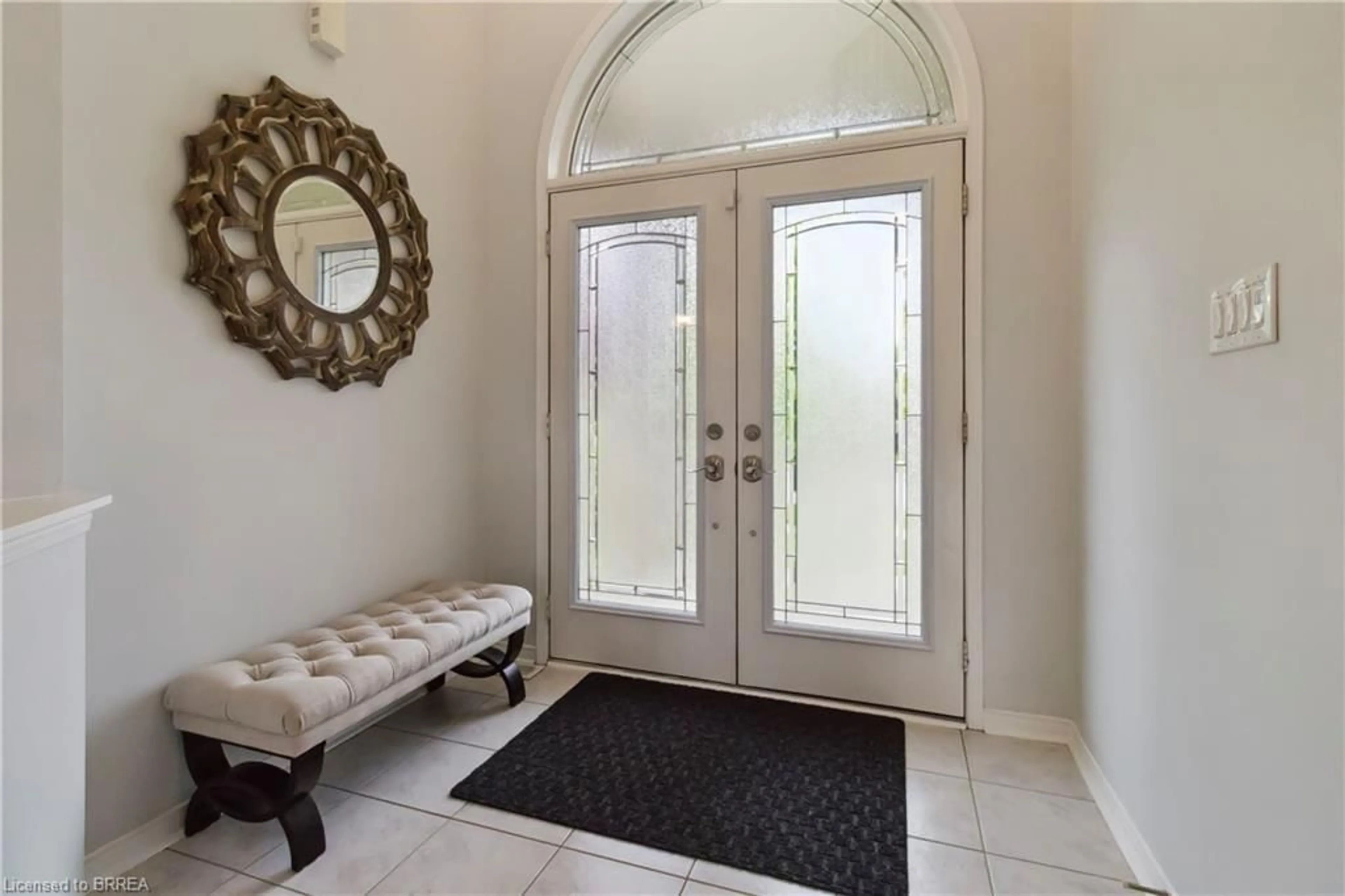 Indoor entryway for 42 Stephenson Rd, Brantford Ontario N3S 0B2