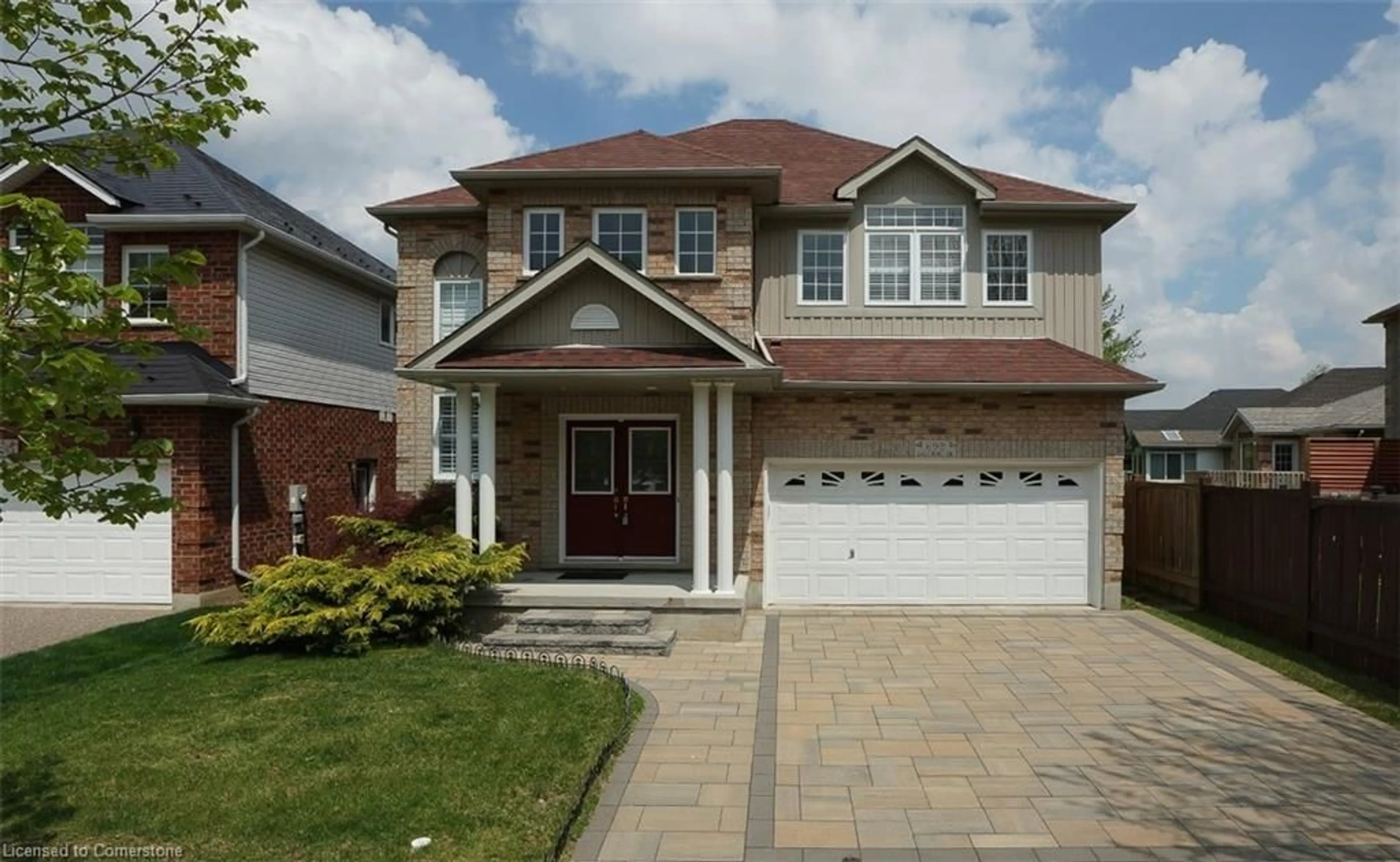 Home with brick exterior material, street for 692 Salzburg Dr, Waterloo Ontario N2V 2N8