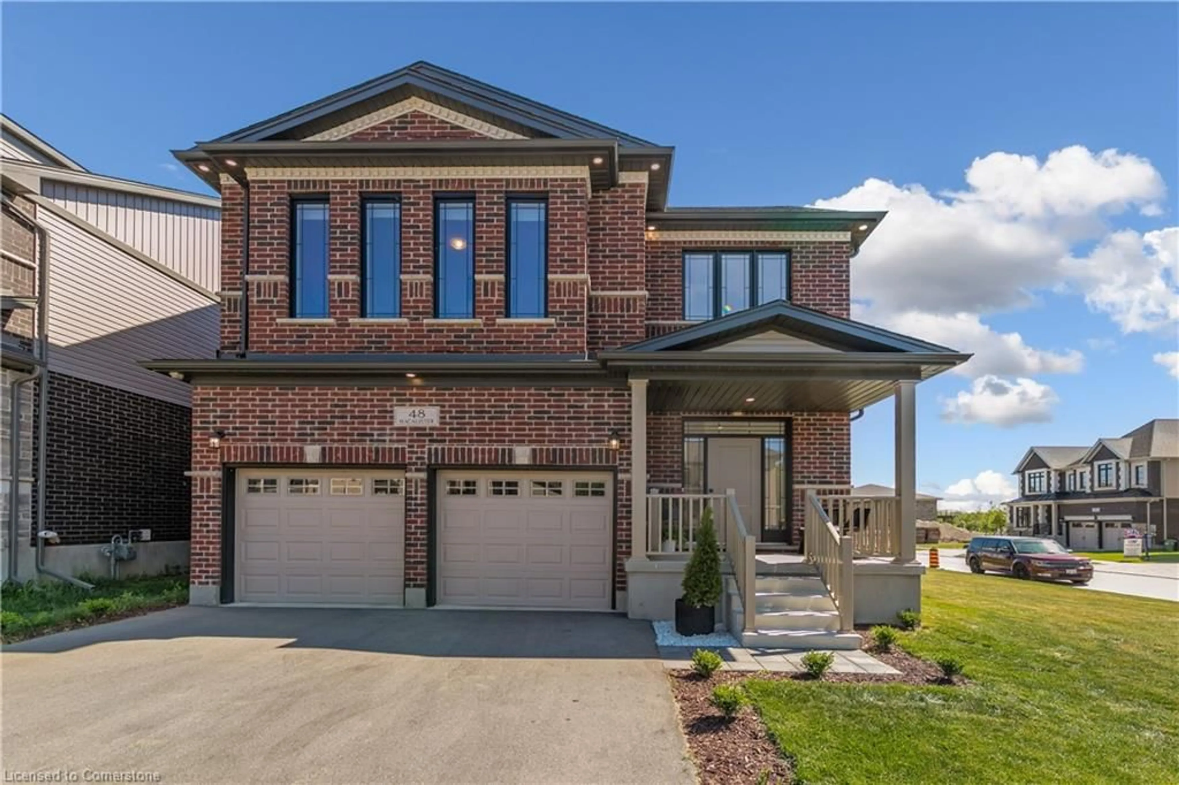 Home with brick exterior material, street for 48 Macalister Blvd, Guelph Ontario N1G 0G6