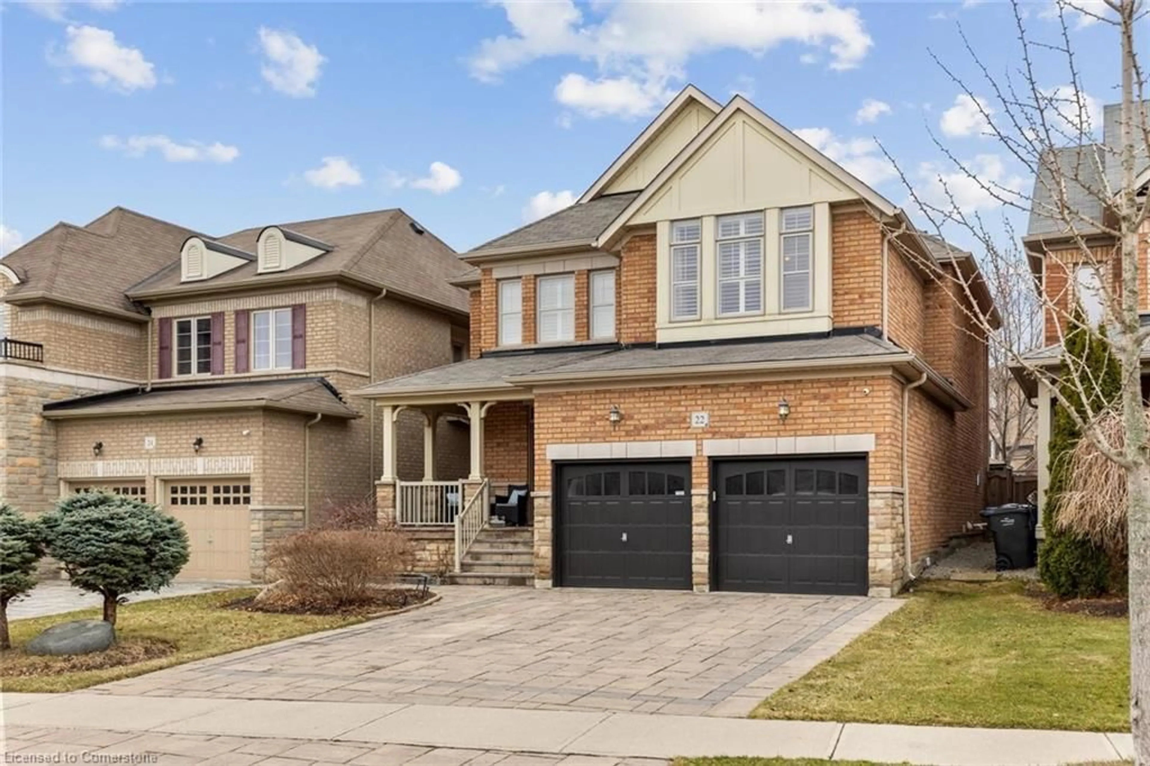 Home with brick exterior material, street for 22 Interlacken Drive, Brampton Ontario L6X 0W7