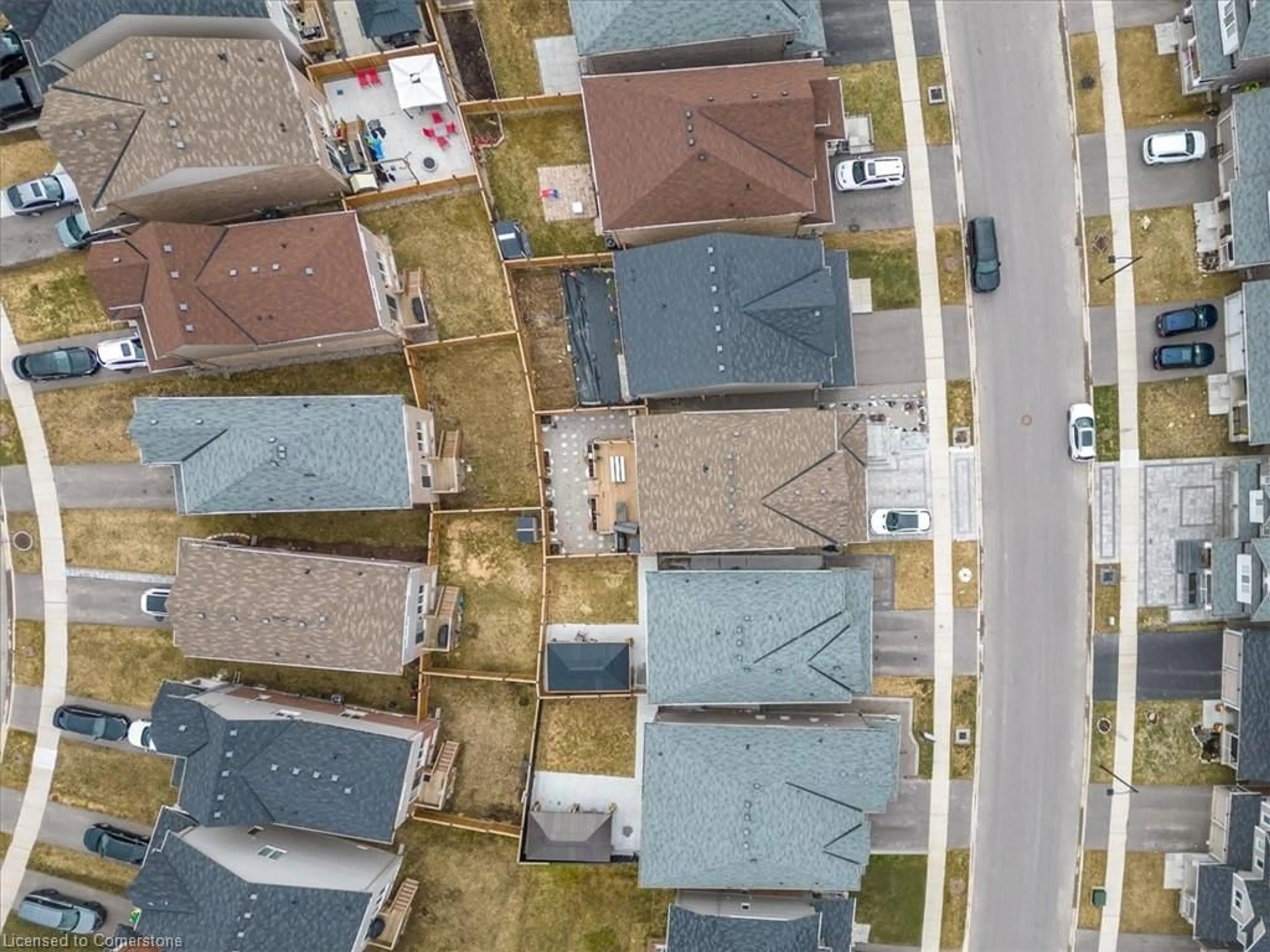 A pic from outside/outdoor area/front of a property/back of a property/a pic from drone, street for 297 Dolman St, Breslau Ontario N0B 1M0