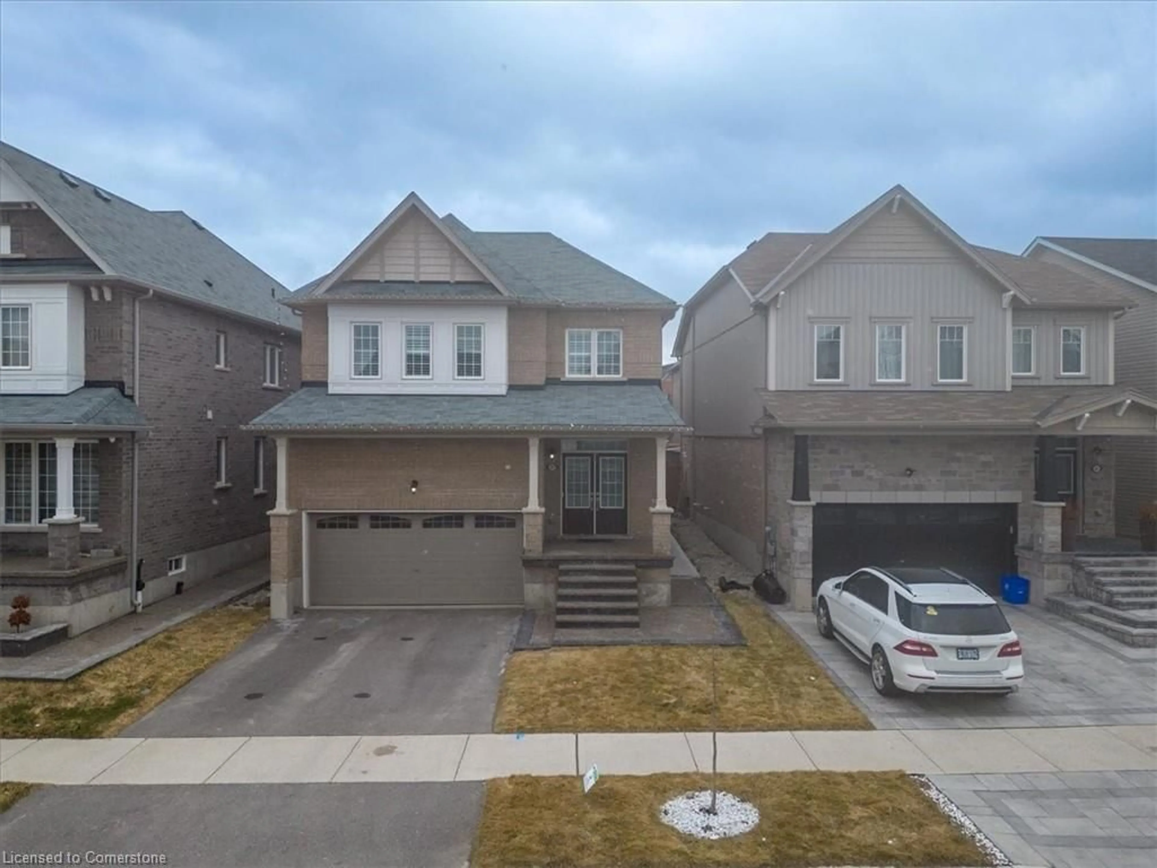 A pic from outside/outdoor area/front of a property/back of a property/a pic from drone, street for 297 Dolman St, Breslau Ontario N0B 1M0