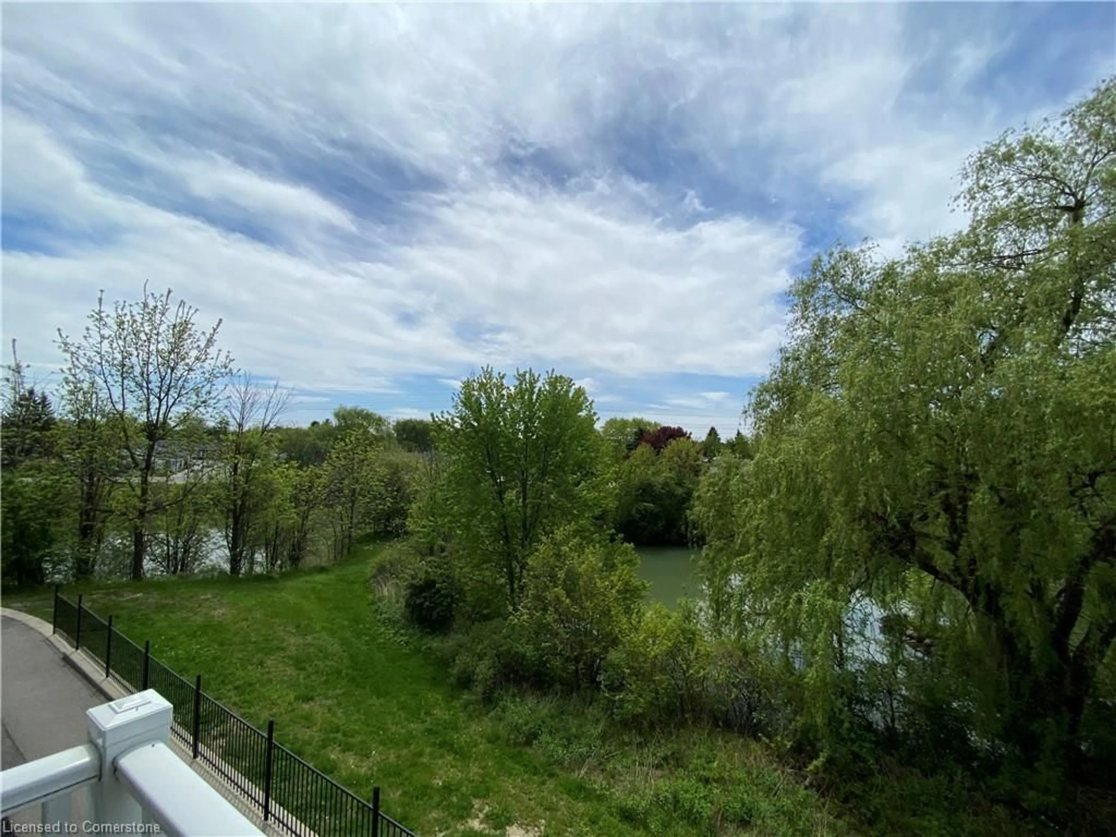A pic from outside/outdoor area/front of a property/back of a property/a pic from drone, water/lake/river/ocean view for 39 Sister Varga Terr #115, Hamilton Ontario L9B 0J7