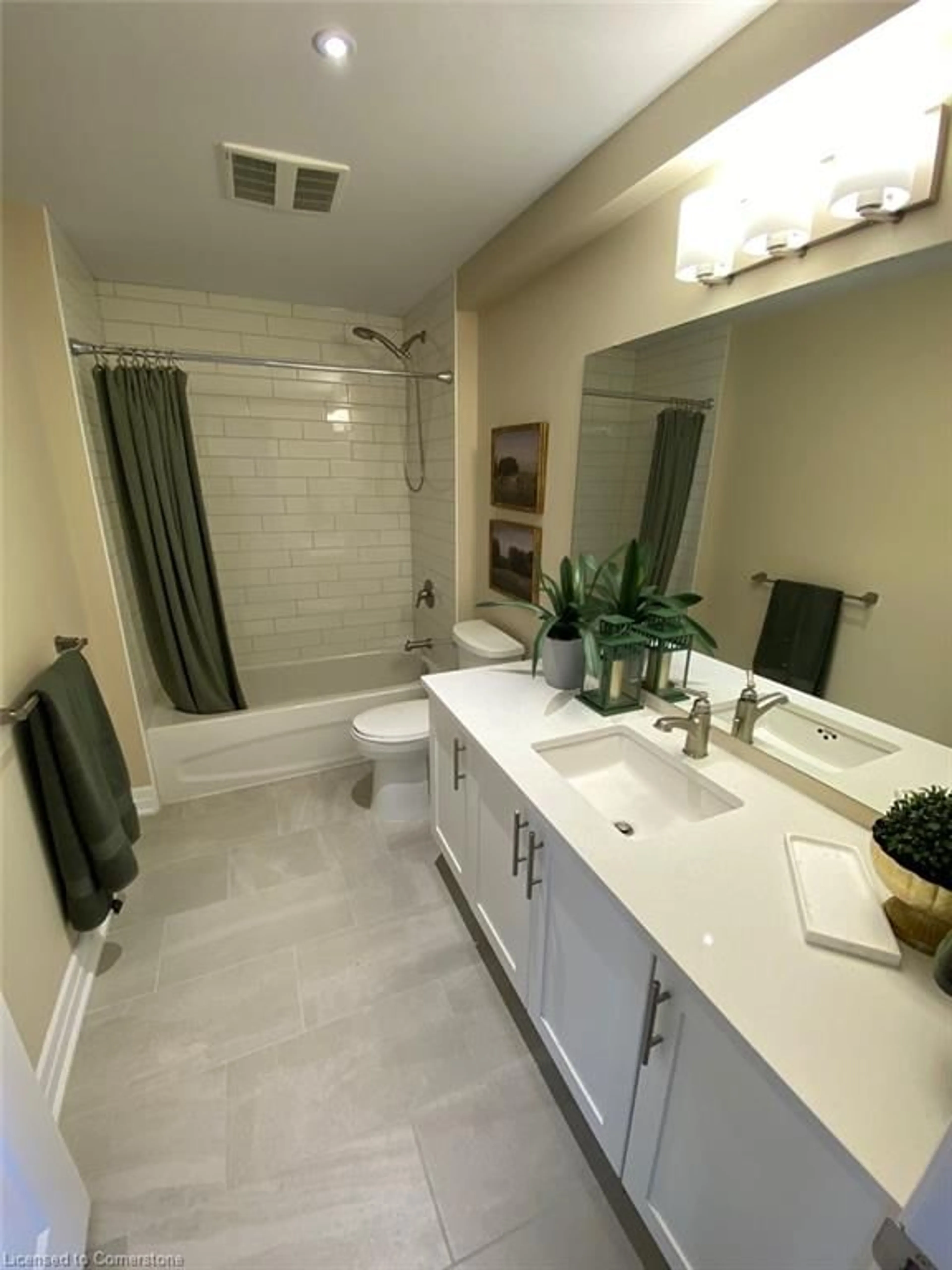 Contemporary bathroom, ceramic/tile floor for 39 Sister Varga Terr #115, Hamilton Ontario L9B 0J7