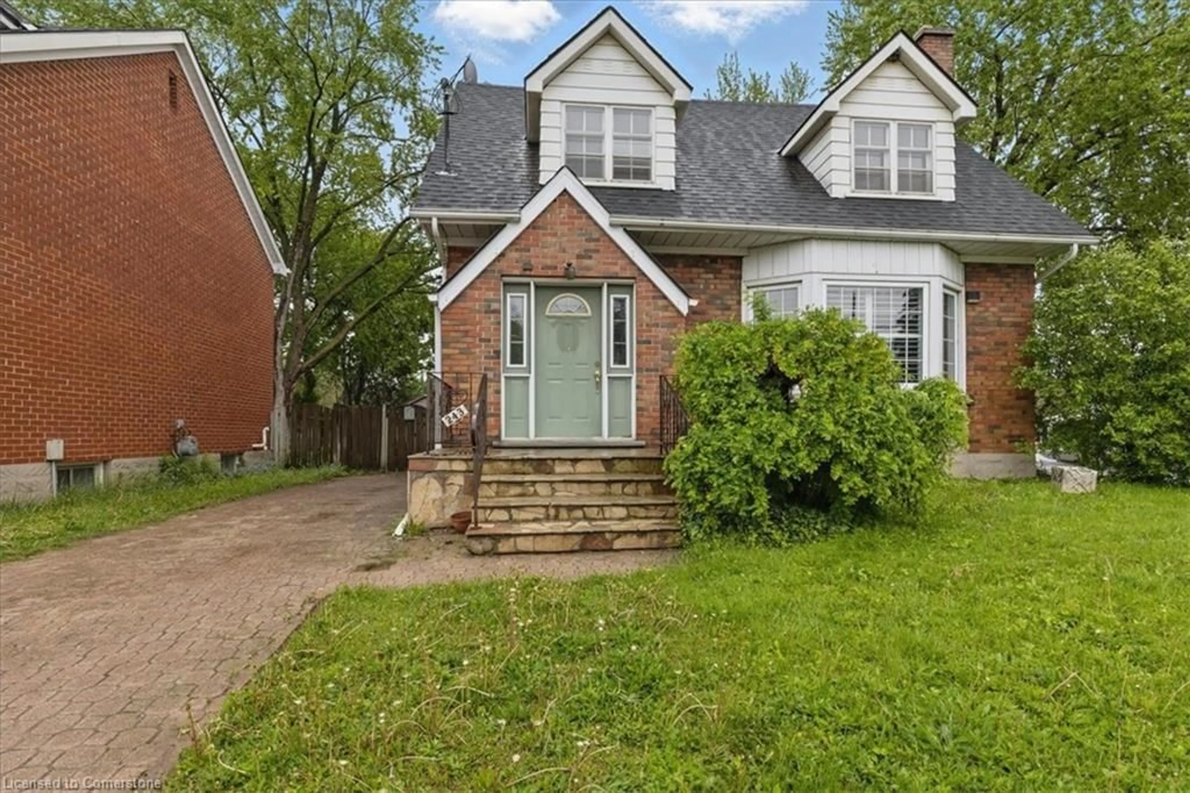 Home with brick exterior material, street for 243 Sydney St, Kitchener Ontario N2G 3V6