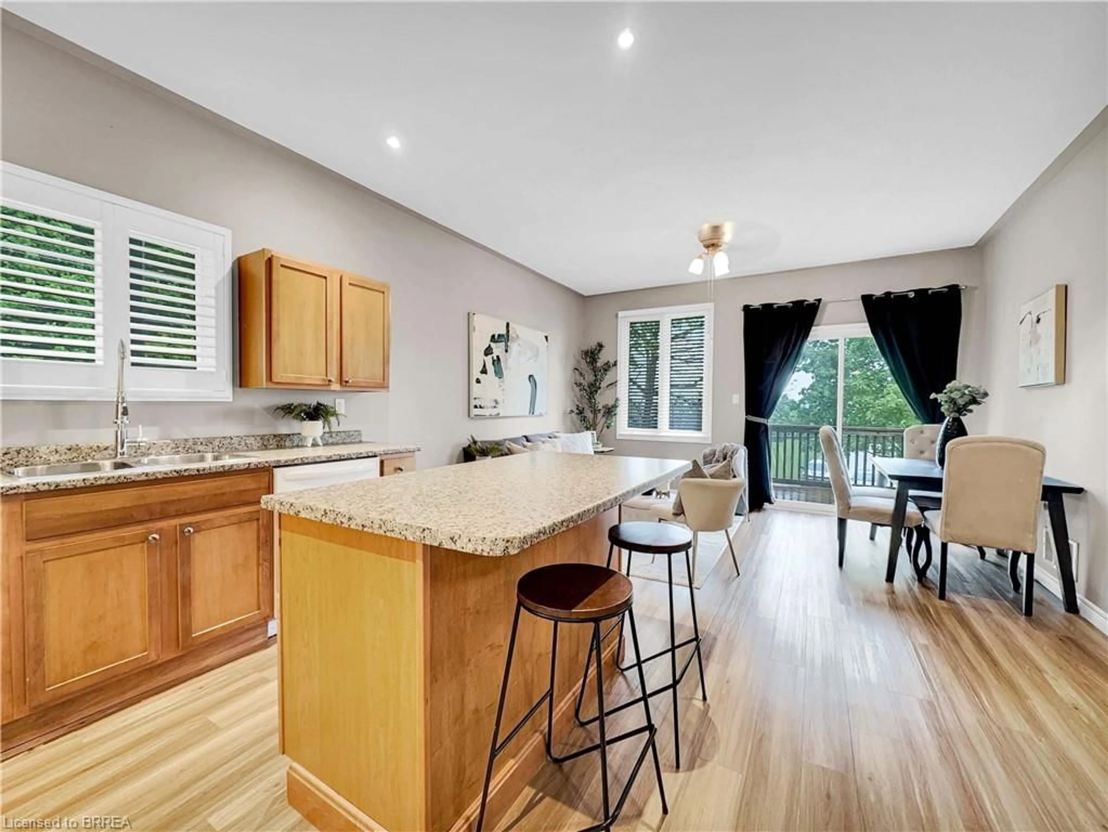 Open concept kitchen, unknown for 219 Shellard Lane #14, Brantford Ontario N3T 5L5